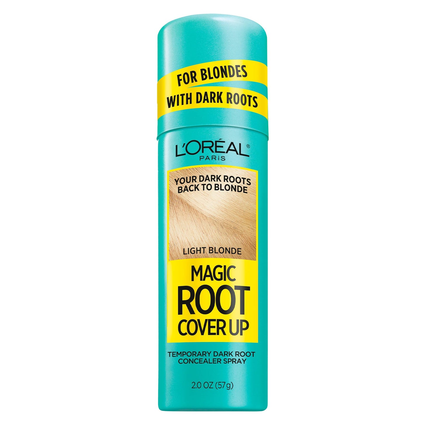 HotL'Oreal Paris Magic Root Cover Up Gray Hair Spray, 100% Gray Hair Coverage with Buildable, Lightweight, Transfer-Resistant, and Temporary Formula, Ammonia-Free, Dark Brown, 2 oz (2 Count)
