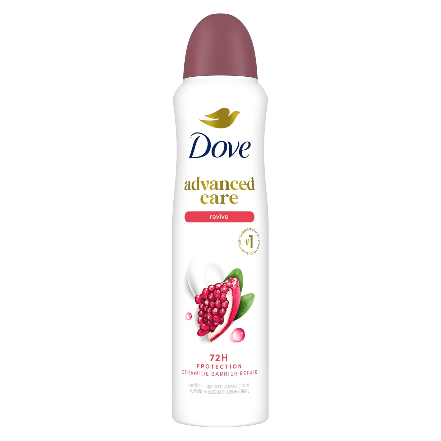 HotDove Advanced Care Antiperspirant Deodorant Dry Spray Cool Essentials 3 Count for Helping Your Skin Barrier Repair After Shaving with Pro Ceramide Technology 3.8 oz