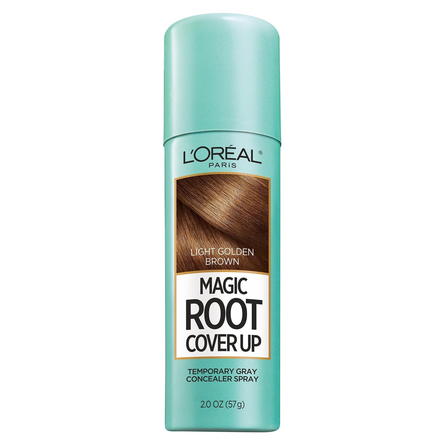 HotL'Oreal Paris Magic Root Cover Up Gray Hair Spray, 100% Gray Hair Coverage with Buildable, Lightweight, Transfer-Resistant, and Temporary Formula, Ammonia-Free, Dark Brown, 2 oz (2 Count)