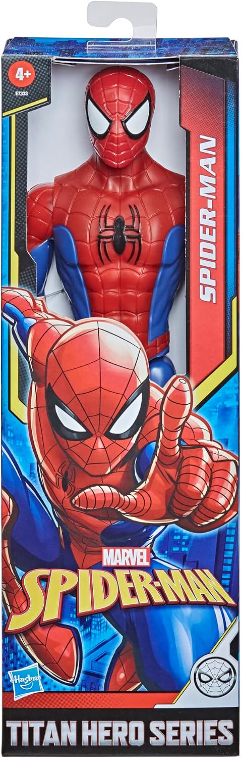 HotMarvel Titan Hero Series Spider-Man 12-Inch Action Figure with Fx Port