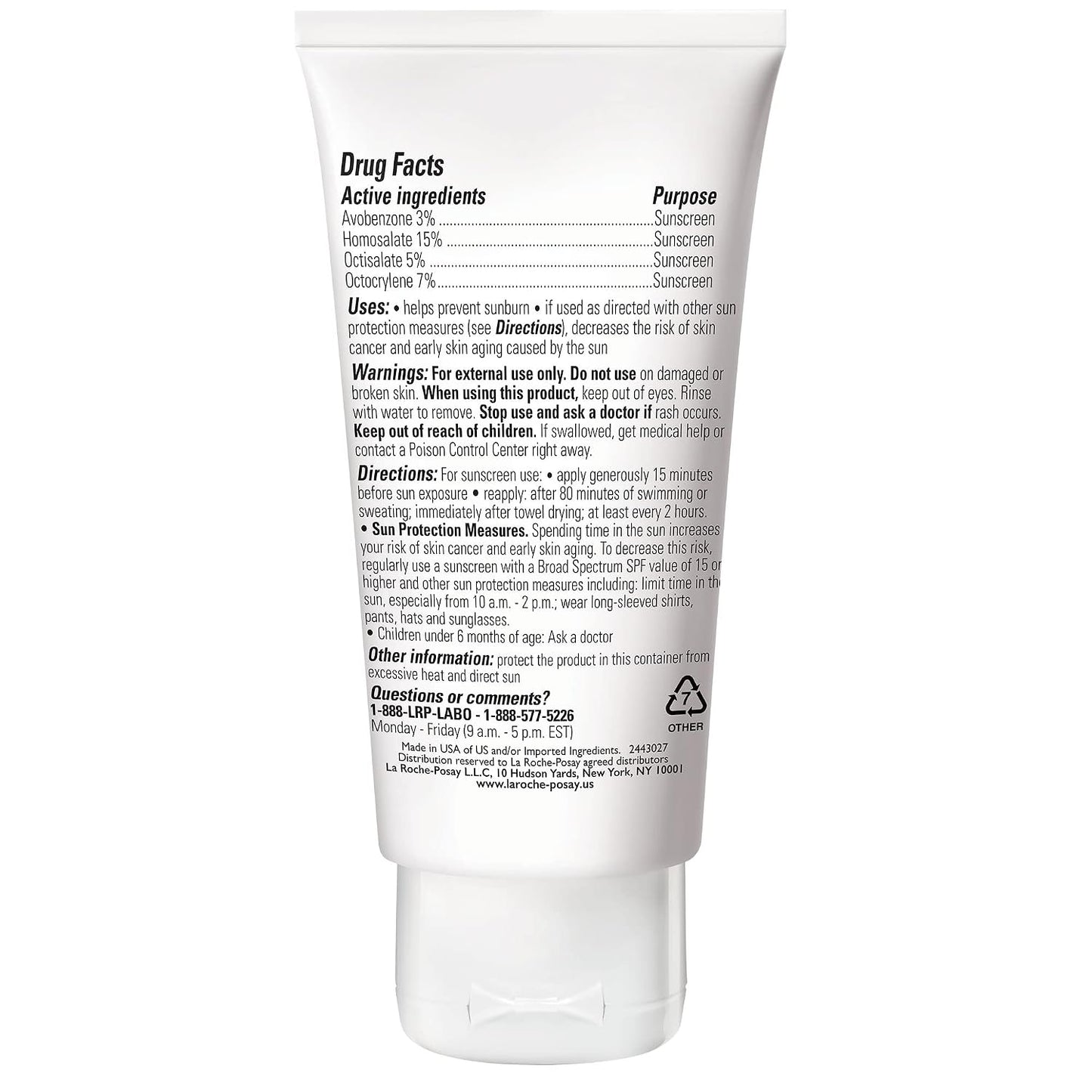 HotLa Roche-Posay Anthelios Clear Skin SPF 60 Sunscreen for Face & Body, 3oz | Oil-free dry-touch sunscreen with antioxidants that absorbs excess oil, leaves a non-greasy finish, and is oxybenzone free.