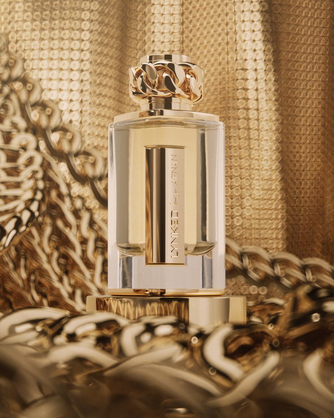Hot Afnan Lynked Forever (Gold) For Women Eau De Parfum, 3.4 Fl. Oz