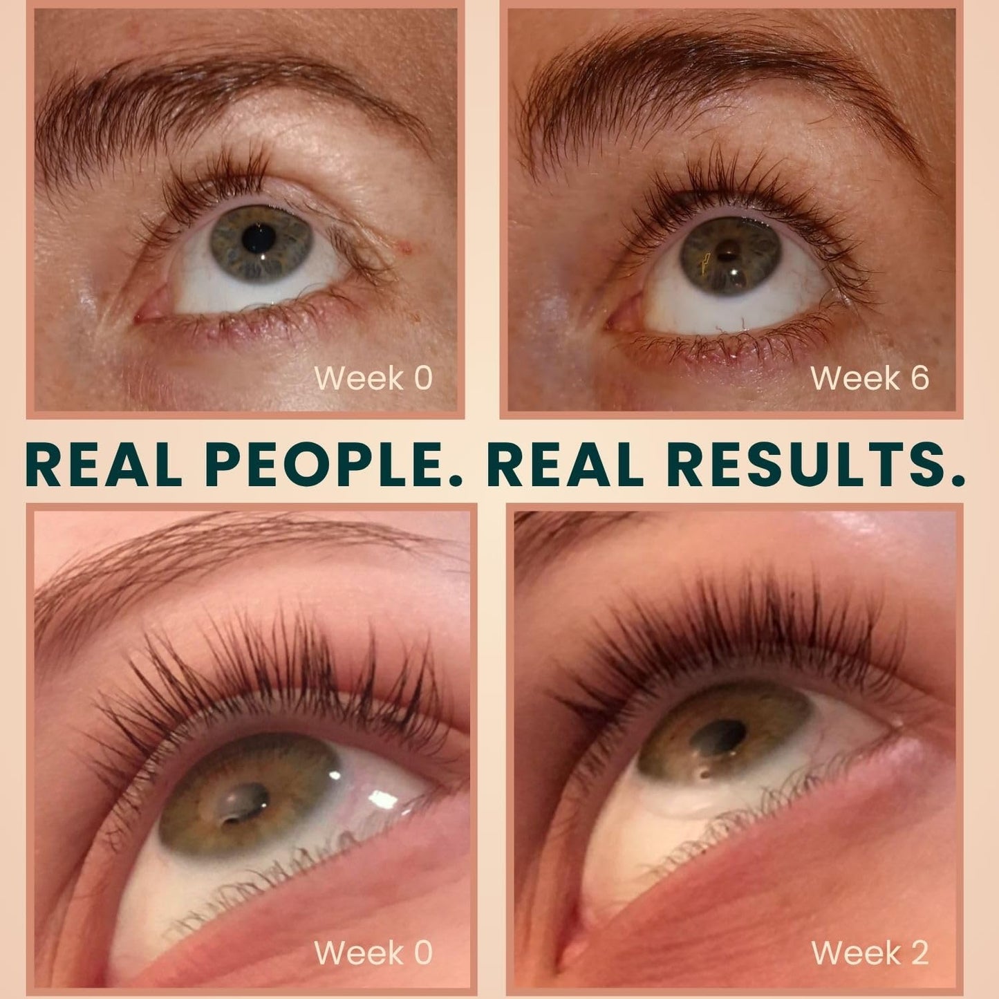 HotUSDA Organic Castor Oil Lash Serum - Cold Pressed Castor Oil Eyelash Growth Serum - Eyelash Conditioner