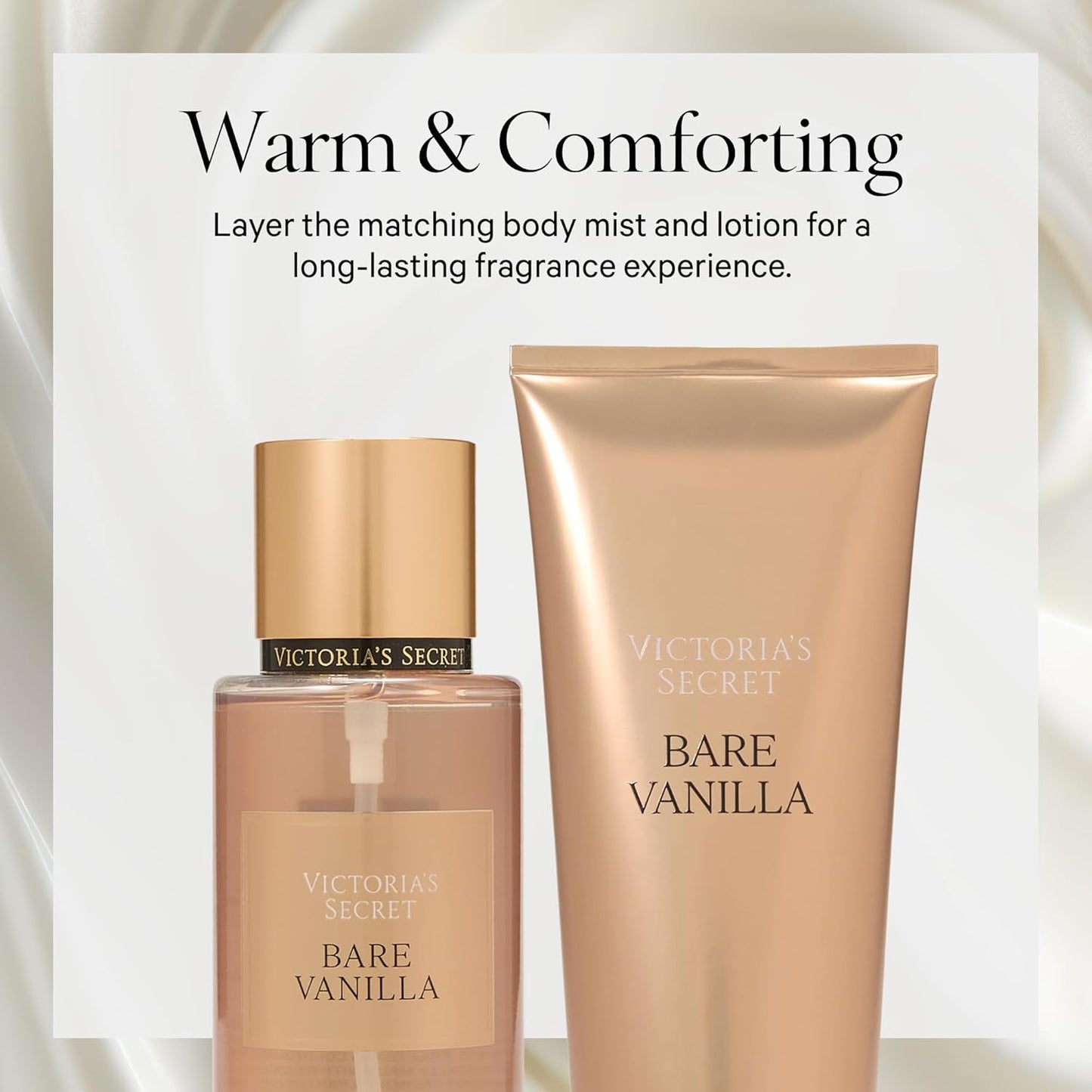 HotVictoria's Secret Body Fragrance Mist, Bare Vanilla - 8.4 fl oz