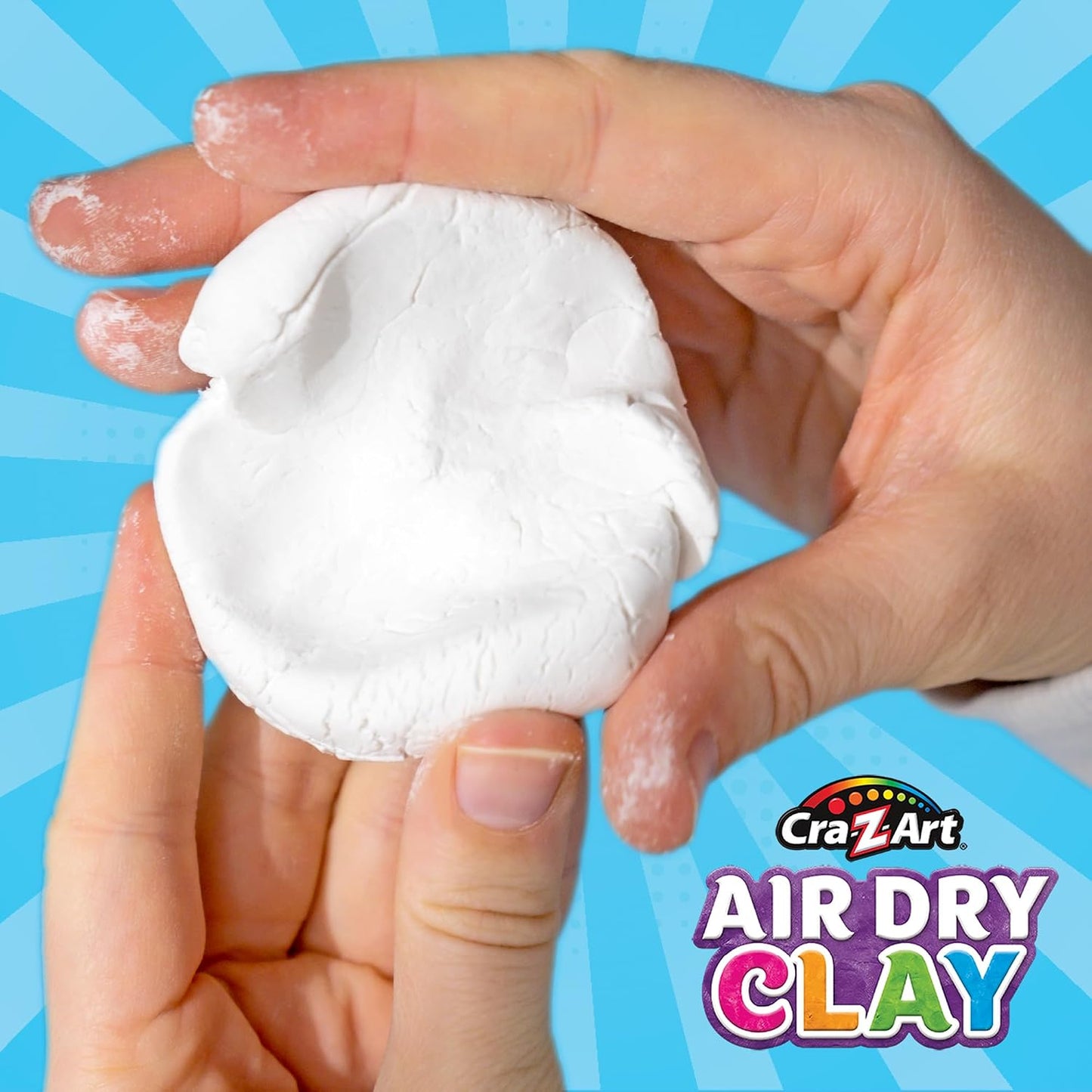 Hot Cra-Z-Art Air Dry Clay - 5lb Bucket Natural White Modeling Clay, Perfect for Sculpting, School Projects, Bulk Class Supplies for Teachers, Day Cares, Camps, Essential for School