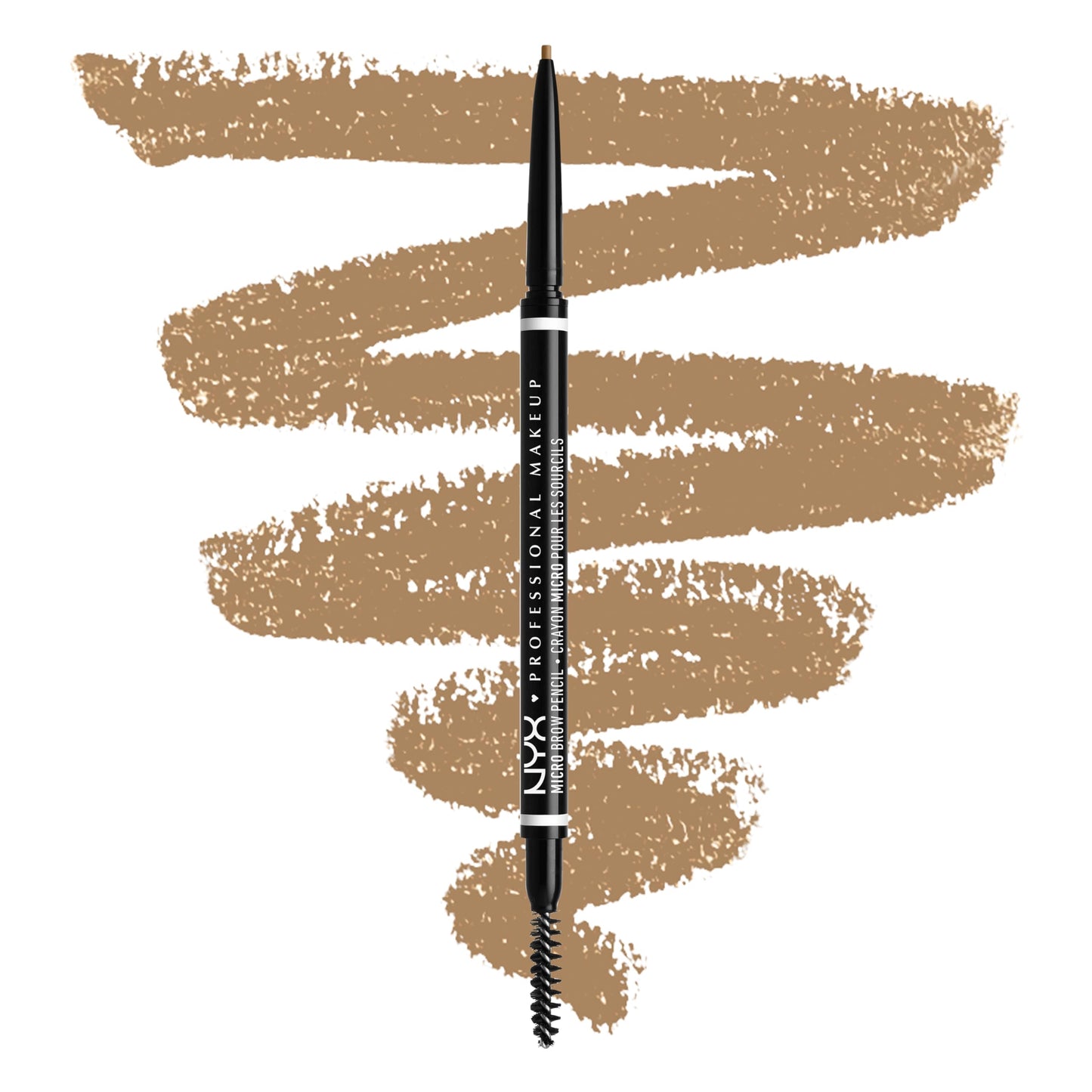 HotNYX PROFESSIONAL MAKEUP Micro Brow Pencil, Precise Eyebrow Pencil - Taupe