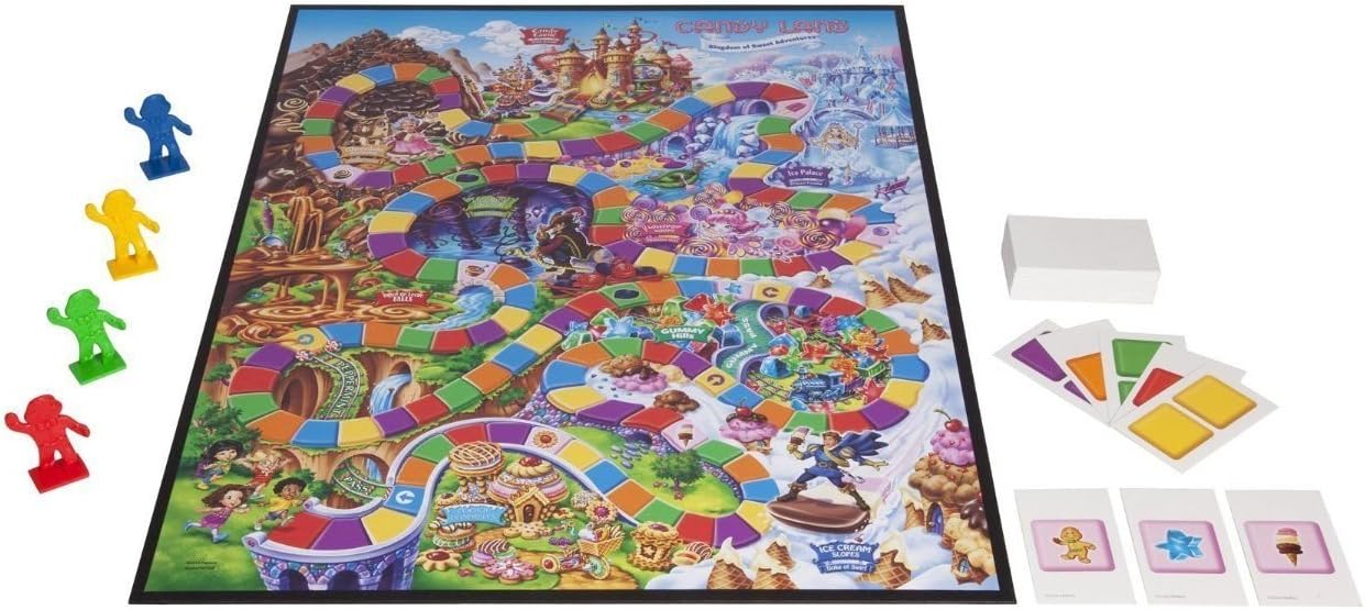 HotHasbro Gaming Candy Land Kingdom of Sweet Adventures Board Game for Kids, Gifts for Boys and Girls, Ages 3 & Up (Amazon Exclusive)