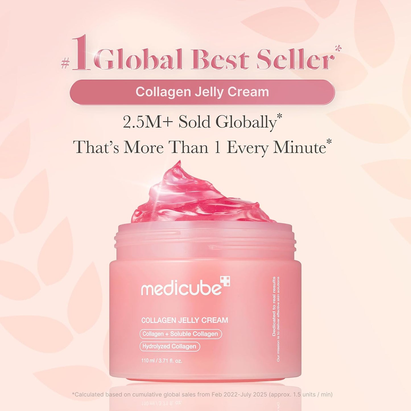 Hotmedicube Jelly Cream with Collagen, Niacinamide | Freeze-Dried Hydrolyzed Collagen for Skin Barrier Hydration & 24H Glow | Plumper, Firmer looking skin | 3.71 fl.oz