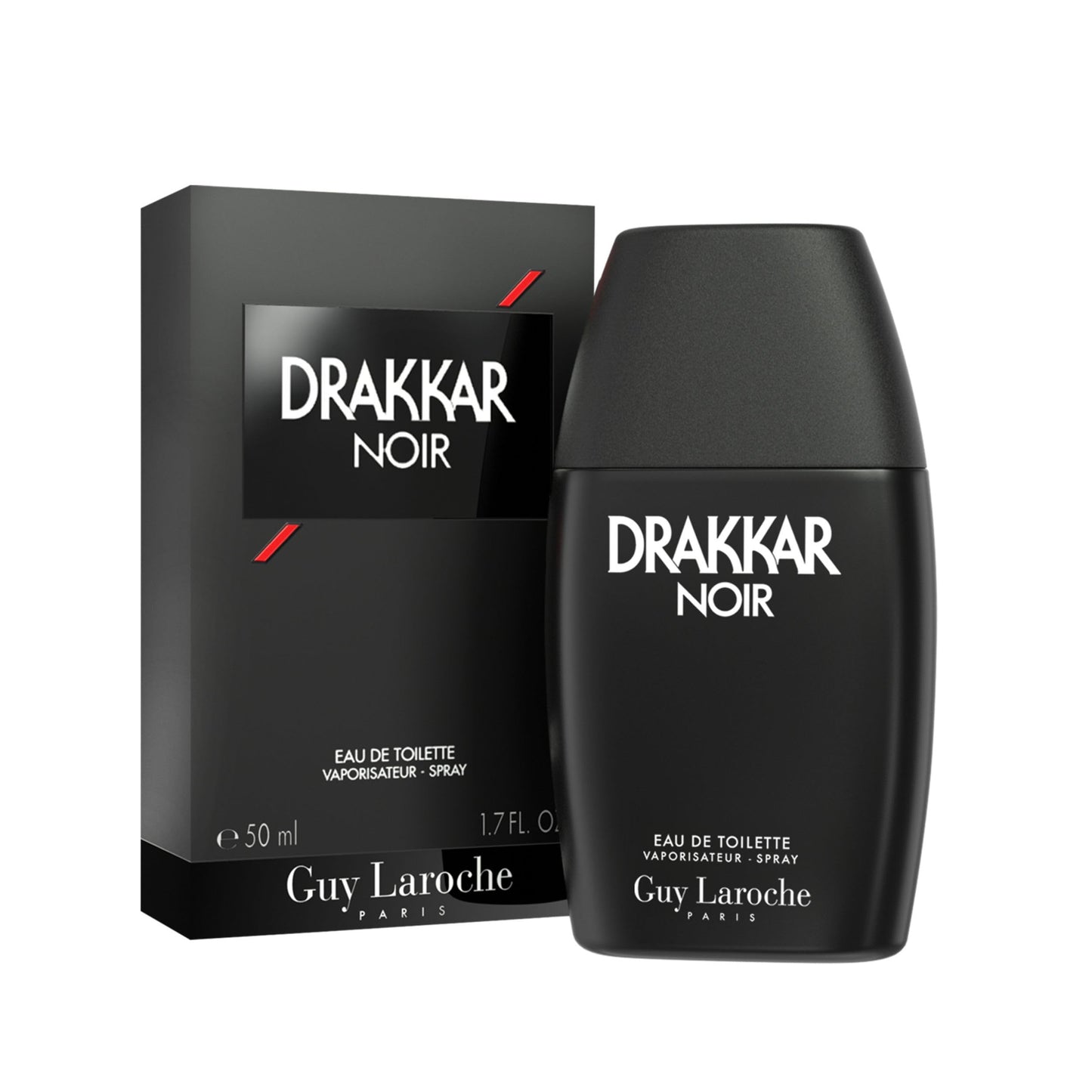 Hot Drakkar Noir By Guy Laroche - Iconic Designer Fragrance - Intense & Powerful Eau de Toilette - Fougere Blend & Aromatic Spices - Long Lasting Mens Cologne - Day and Evening Scent