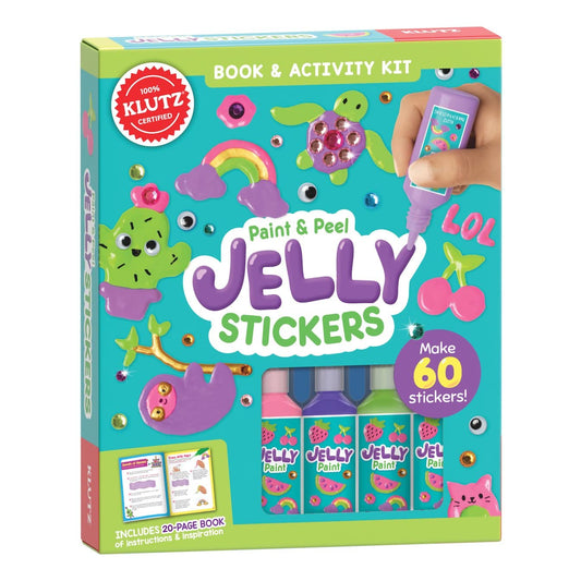 Hot Paint & Peel Jelly Stickers