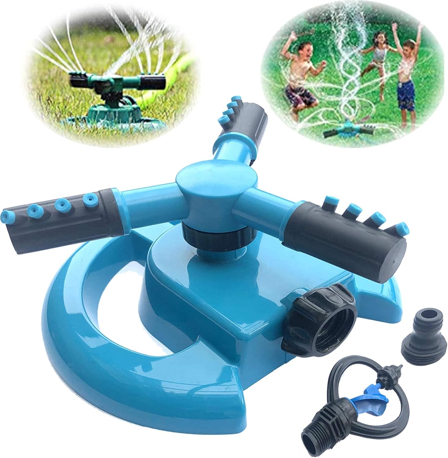 Hot Kids sprinklers for Yard Outdoor Activities-Spray waterpark Backyard Water Toys for Kids-Splashing Fun Activity for Summer, Spray Water Toy for Toddlers Boys Girls Dogs Pets