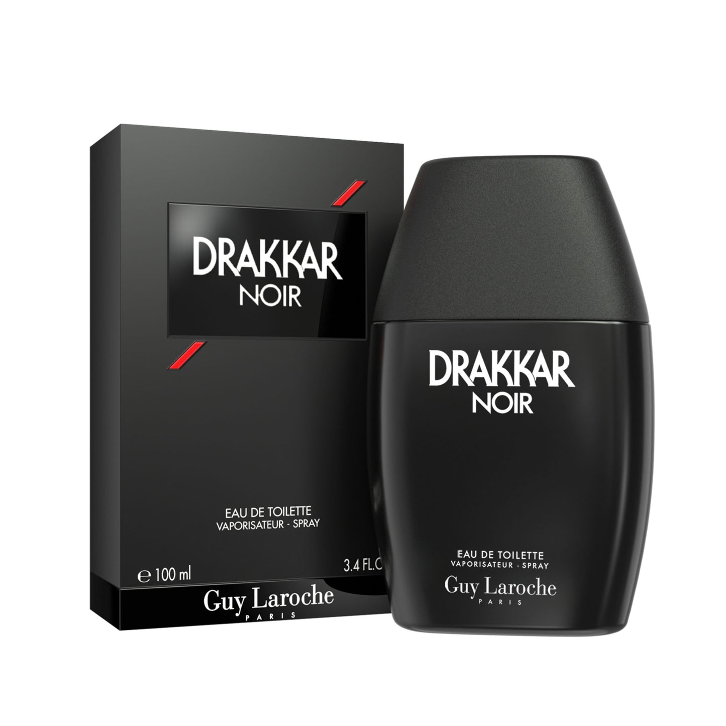 Hot Drakkar Noir By Guy Laroche - Iconic Designer Fragrance - Intense & Powerful Eau de Toilette - Fougere Blend & Aromatic Spices - Long Lasting Mens Cologne - Day and Evening Scent