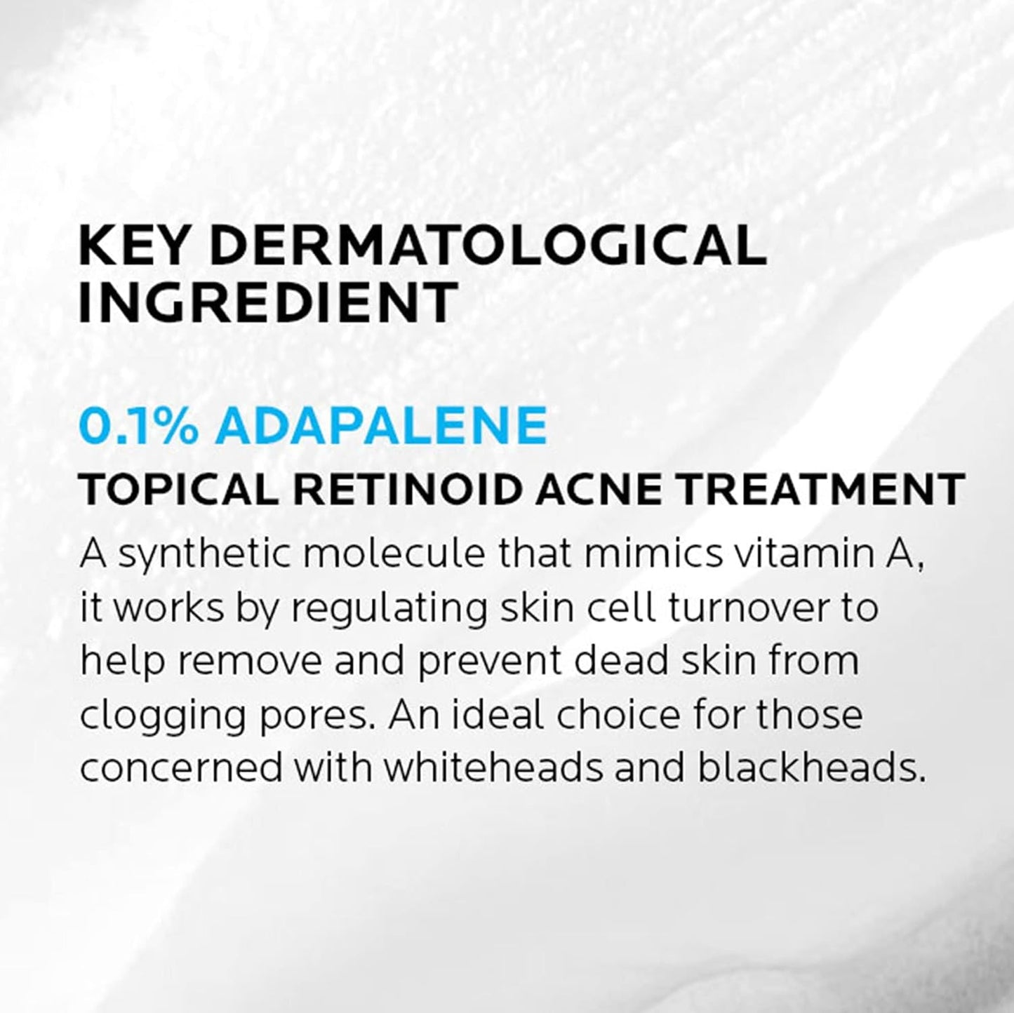 HotLa Roche-Posay Effaclar Adapalene Gel 0.1% Acne Treatment, 1.6oz | Retinoid cream acne medication gel for blackheads and whiteheads. Oil free formula helps clear blemishes and clogged pores.