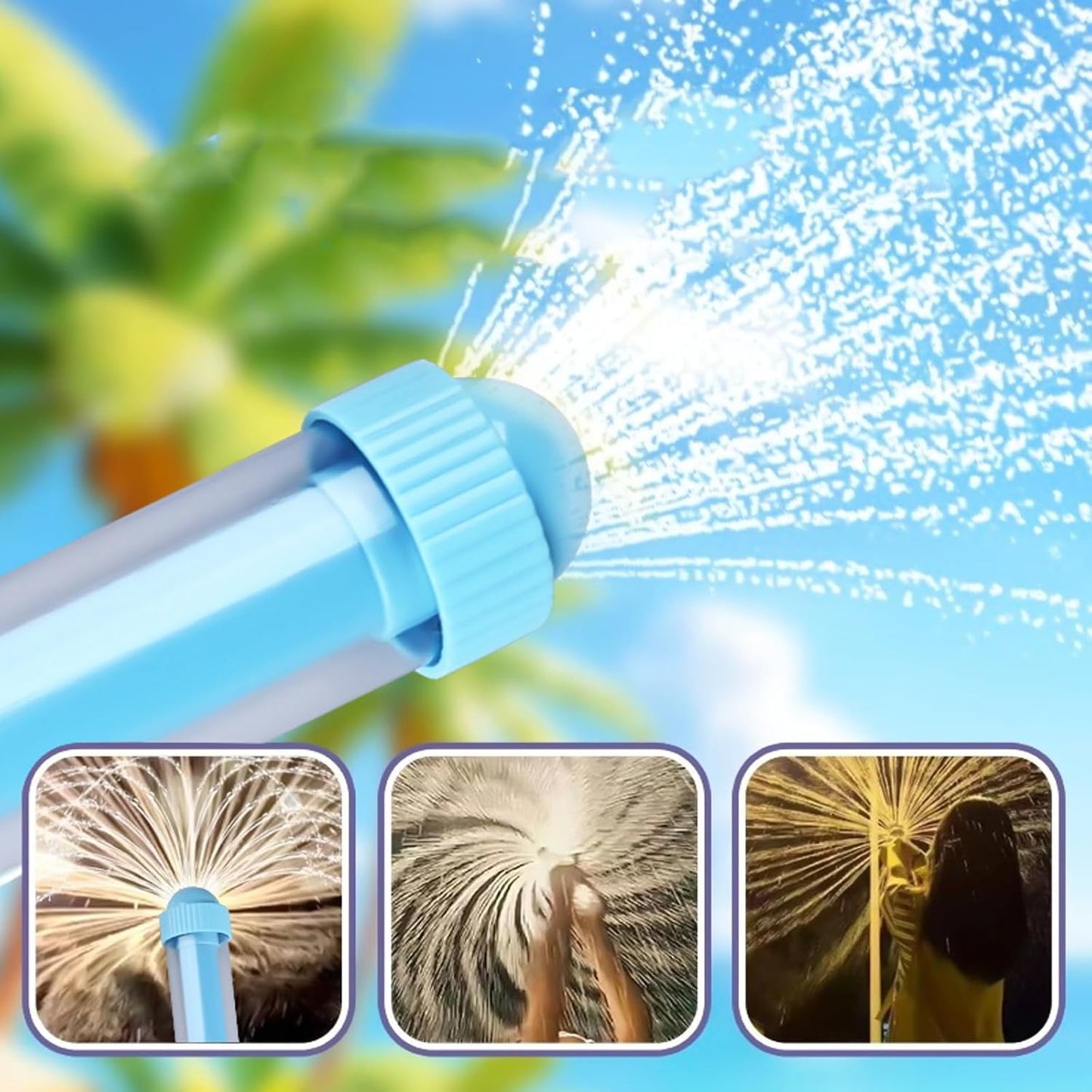 Hot 6Pack Creativity Fireworks Water Gun, Sprays Water Like Fireworks, Squirt Gun for Kids, Bulk Samll Water Blaster Summer Pool, Backyard, Beach, Birthday Party Outdoor Game Toys