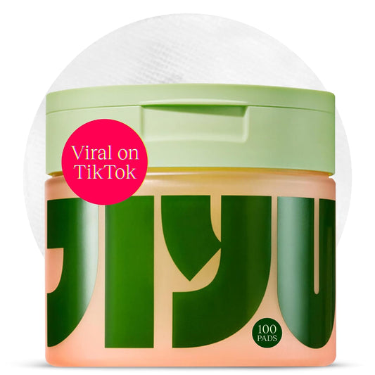 HotJIYU Toner Pads - Korean Skincare for Dark Spots, Wrinkles & Dull Skin - Hydrating Facial Treatment with Snail Mucin, Niacinamide, Peptides & Centella - 100 Count
