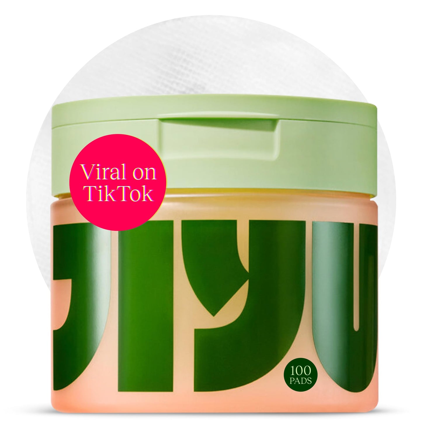 HotJIYU Toner Pads - Korean Skincare for Dark Spots, Wrinkles & Dull Skin - Hydrating Facial Treatment with Snail Mucin, Niacinamide, Peptides & Centella - 100 Count