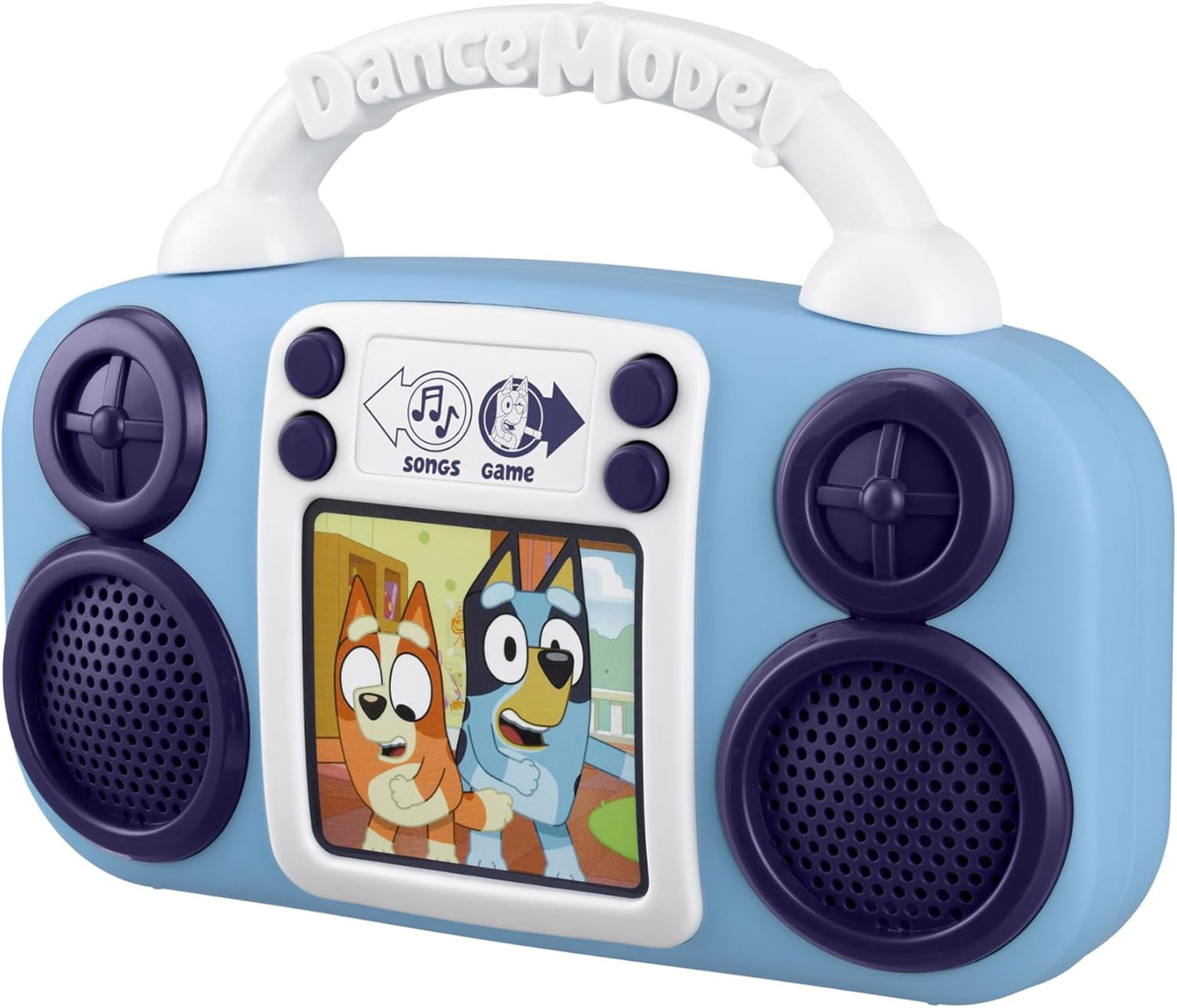 Hot eKids Bluey Toy Music Player, Toddler Toy with Built-in Music and Lights (Bluey)