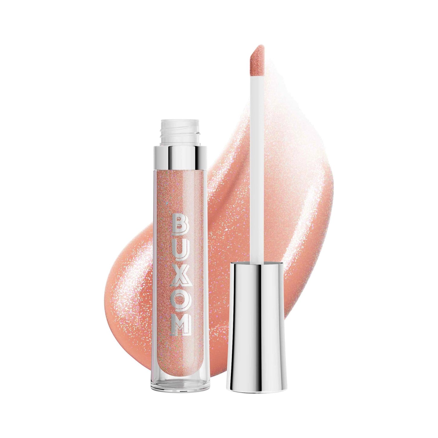 HotBuxom Full-On Plumping Lip Polish, Tinted Lip Plumper Gloss, Plumping Peptides & Vitamin E, High Shine Lip Gloss, Nourishes, Moisturizes & Softens Lips, Vegan
