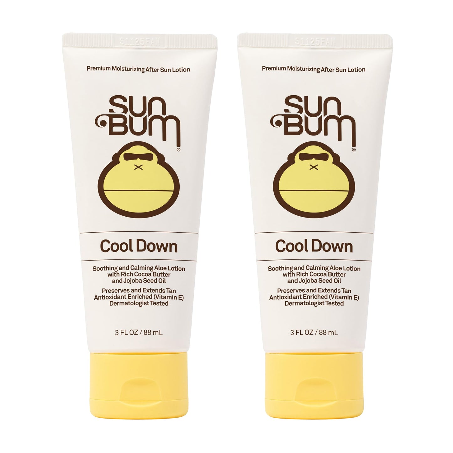 HotSun Bum Cool Down Aloe Vera Lotion - Vegan After Sun Care with Cocoa Butter to Soothe and Hydrate Sunburn - 8 oz