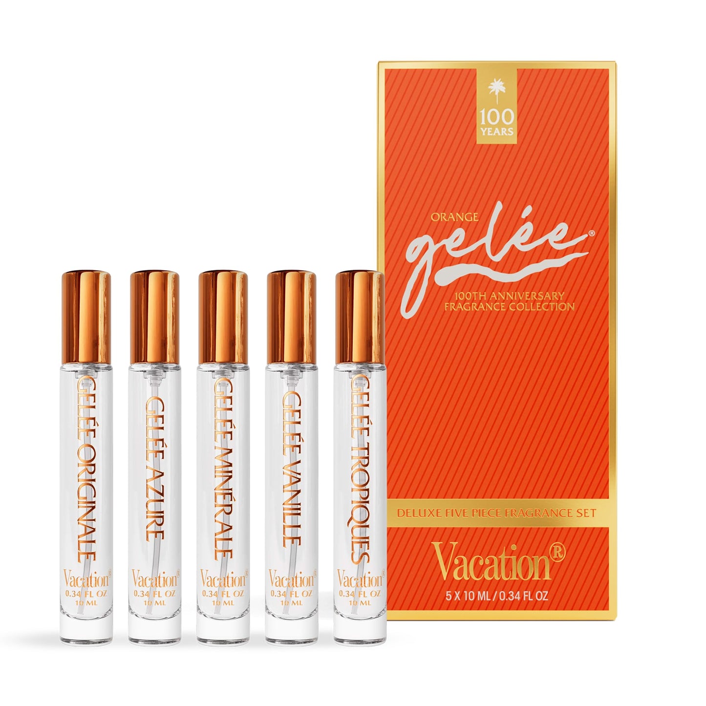 Hot Vacation by Vacation Eau de Toilette Perfume for Women, 1 Fluid Ounce - Beach Coconut Summer Fragrance, Travel Size Spray