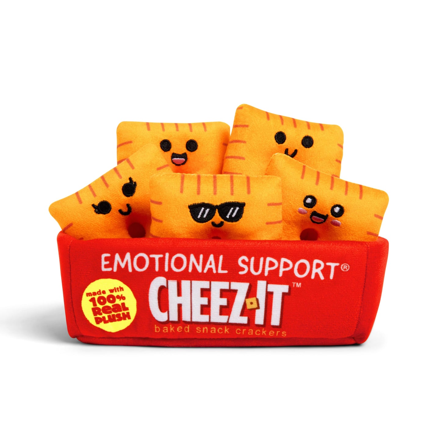 Hot WHAT DO YOU MEME? Emotional Support Donuts by Relatable, Cuddly Stuffed Animals and Toys, Squishy Toys and Plushies, Great Ideas for Loved Ones of All Ages, Includes 5 Plushies with Carrying Basket