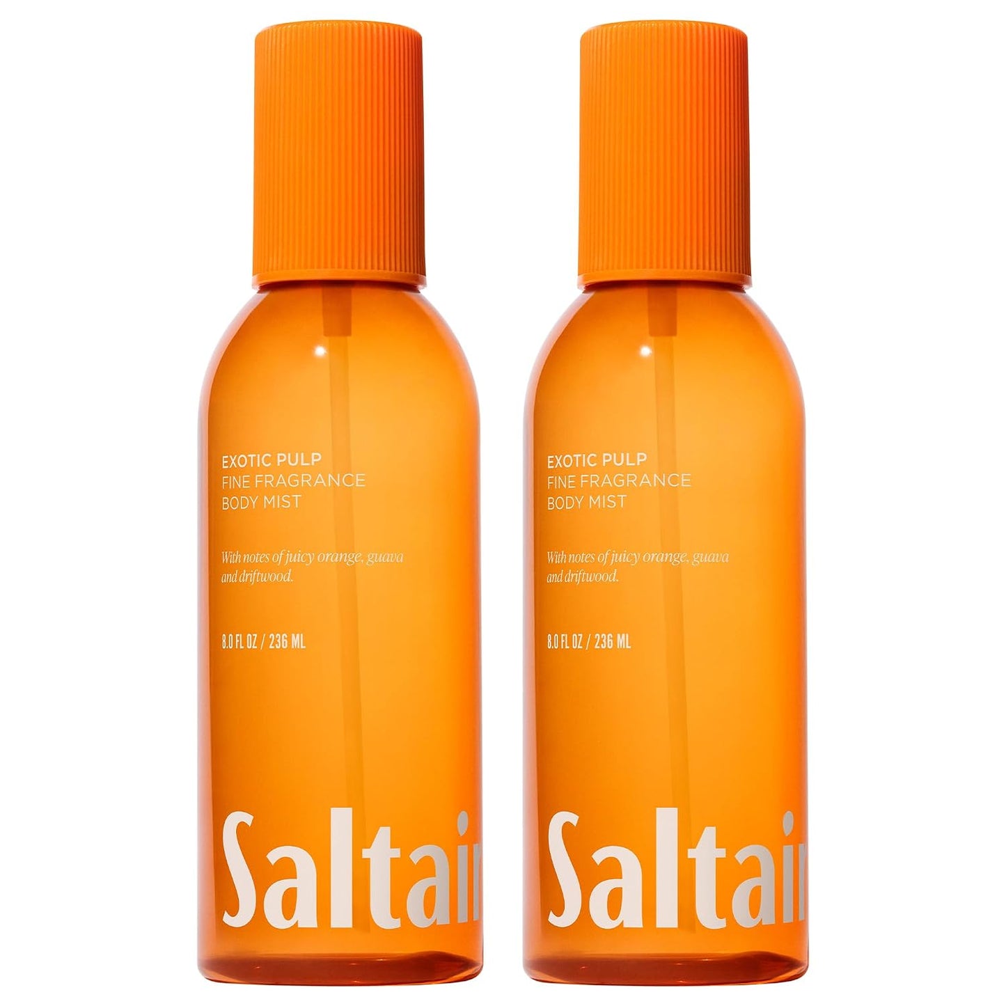 Hot Saltair Body Mist 2 Pack - Fine Fragrance, Lightweight Body Spray Mist with Santal Bloom Scent. Long Lasting Perfume Mist. 2x 8oz Bottles