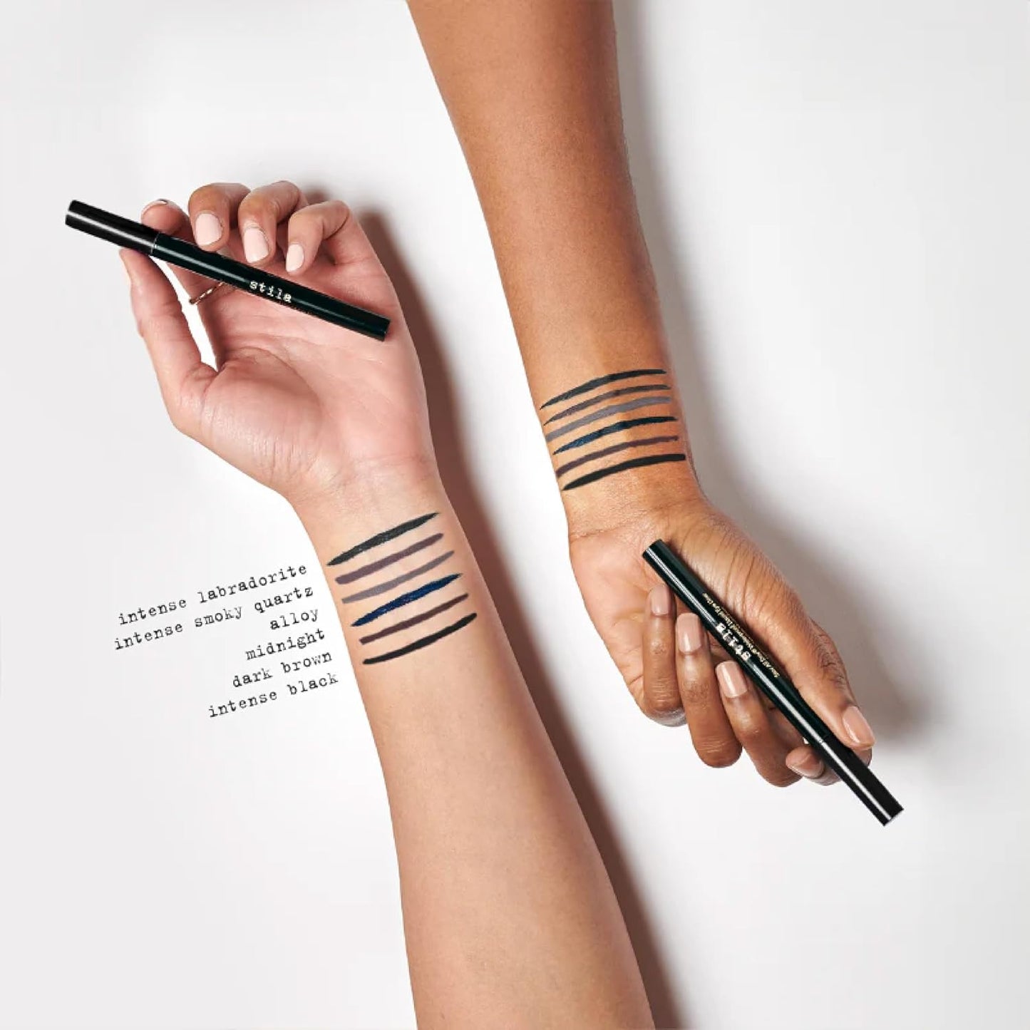 Hotstila Waterproof Liquid Eye Liner, Stay All Day Makeup with Fine Brush Tip Lasting Satin Finish, Smudge-Proof & Transfer-Resistant