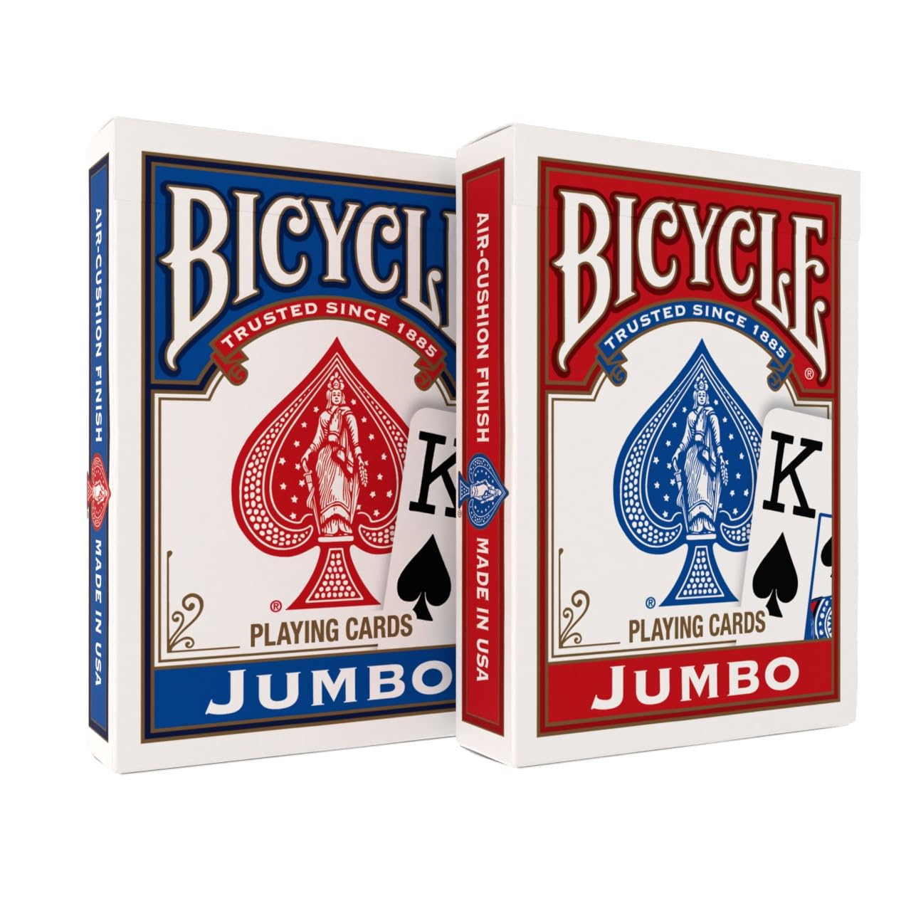 HotBicycle Waterproof Playing Cards Red Plastic Deck Pool Beach | 100% waterproof and washable, Modern Cupid Back design, Protective clamshell case included, Durable yet flexible