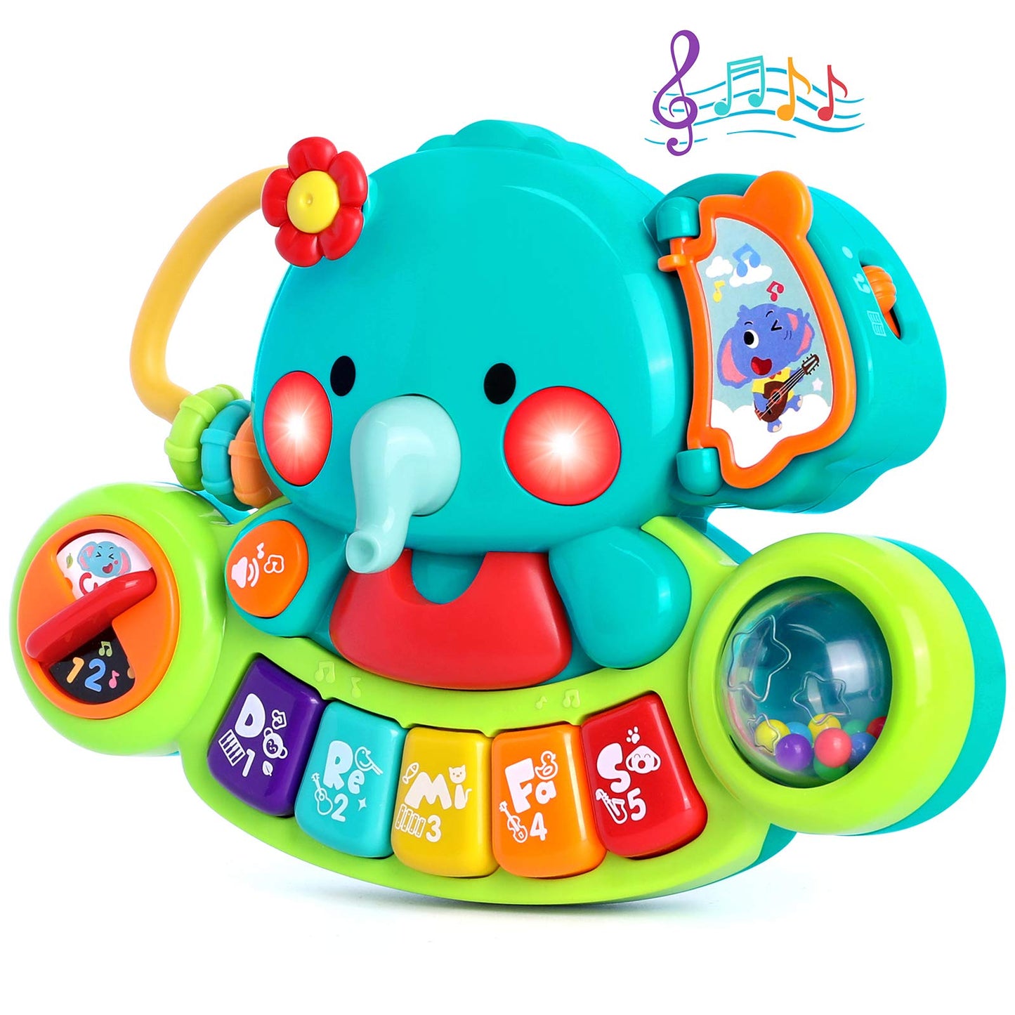 Hot Baby Piano Toy 6 to 12 Months Light Up Music Baby Toys for 6 9 12 18 Months Early Learning Educational Piano Keyboard Infant Babies Girl Toy 1 Year Old Boy Girls Gift