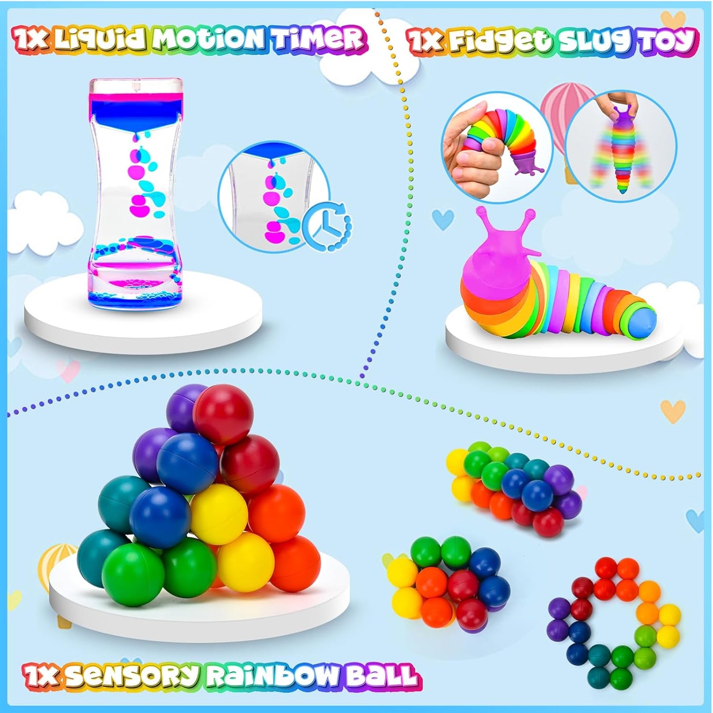 Hot15Pack Fidget Toys Bulk for Adult Kids Age 5-7, 8-12, Sensory Autism Travel Must Have ADHD Autistic Figette Classroom Treasure Prize Box School Must Have Stress Anxiety Easter Basket Stuffers Gifts