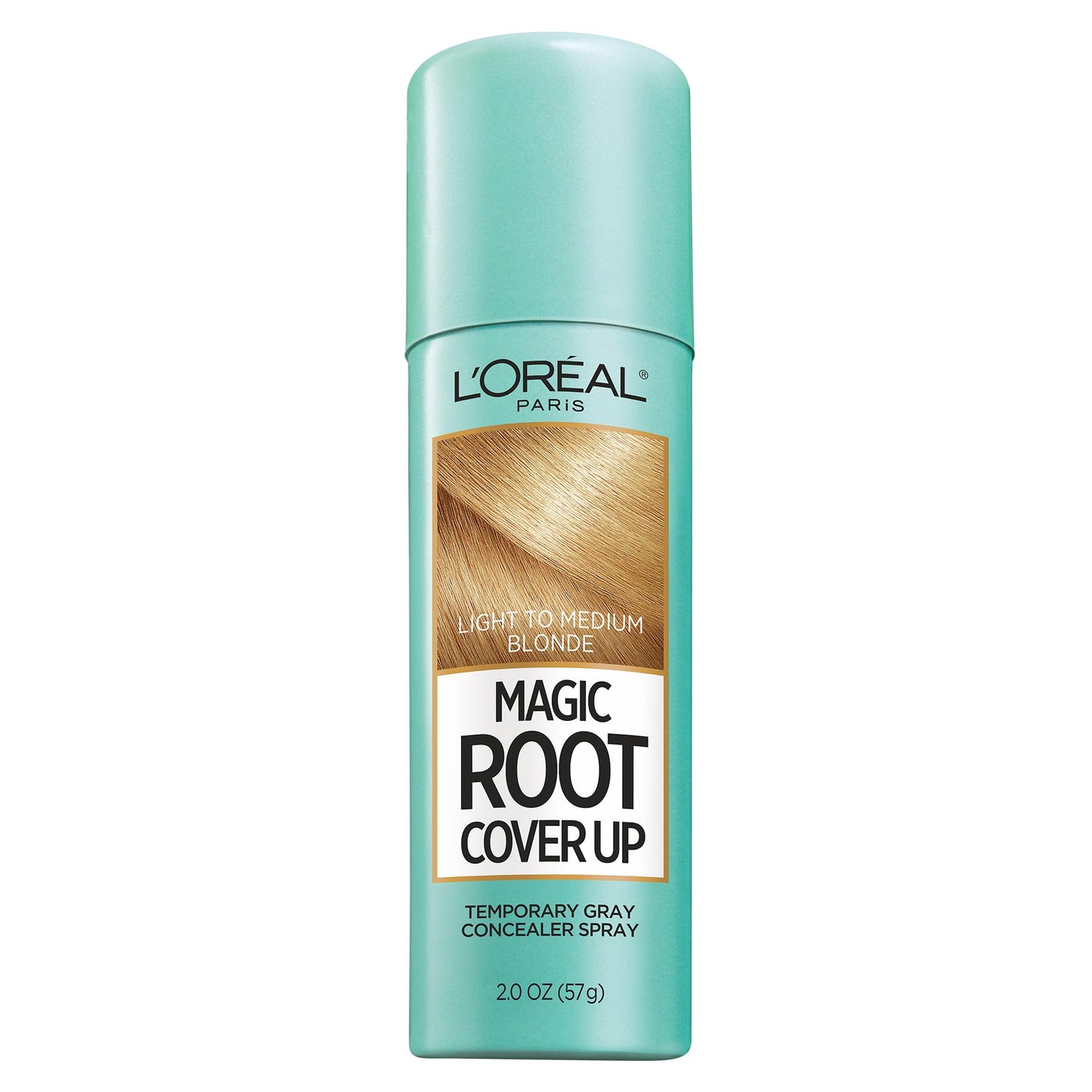 HotL'Oreal Paris Magic Root Cover Up Gray Hair Spray, 100% Gray Hair Coverage with Buildable, Lightweight, Transfer-Resistant, and Temporary Formula, Ammonia-Free, Dark Brown, 2 oz (2 Count)