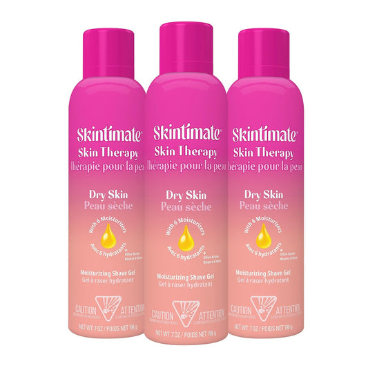 HotSkintimate Shaving Cream for Women, Womens Shaving Cream, Shaving Foam, Womens Shave Gel, Pack of 3, 7oz each