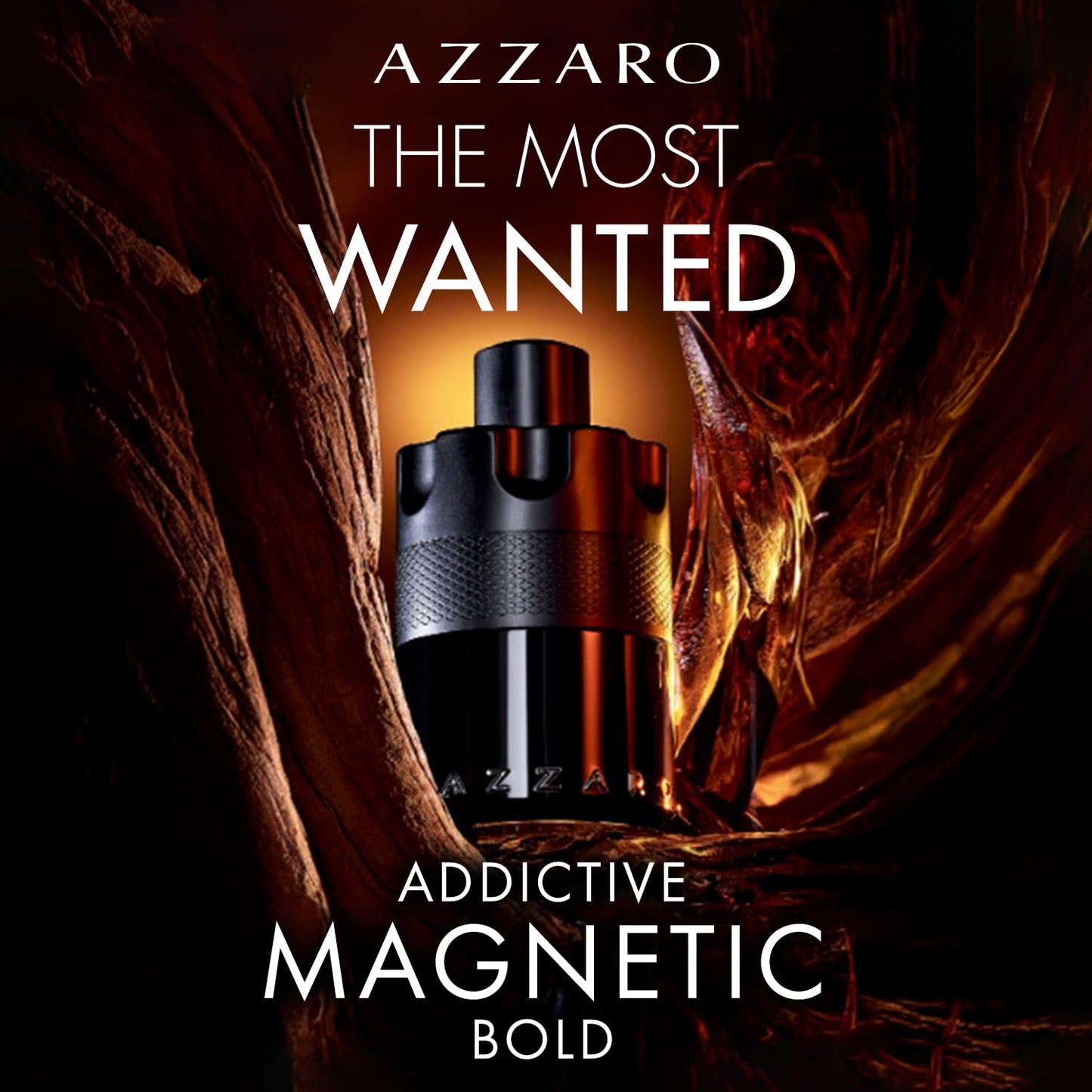 Hot Azzaro The Most Wanted Eau de Parfum Intense - Woody & Seductive Mens Cologne - Fougère, Ambery & Spicy Fragrance for Date Night - Lasting Wear - Luxury Perfumes for Men