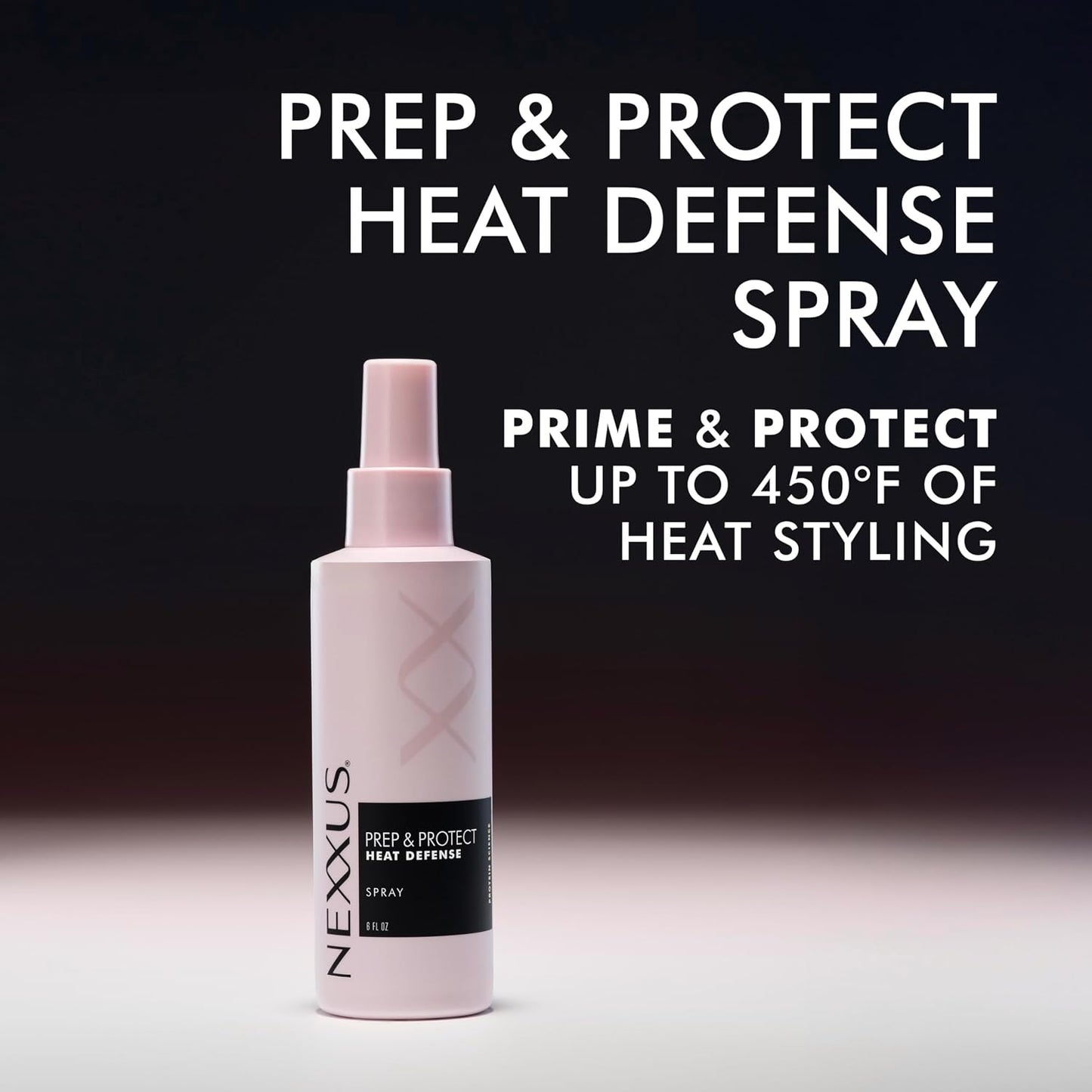 HotNexxus Styling Heat Protectant Nourishing Prep & Protect Heat Defense Spray Heat Protection Spray Powered by Styleprotect Technology 6 oz