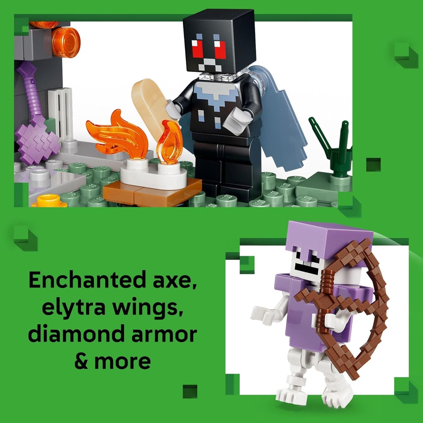 Hot LEGO Minecraft The Pale Garden Building & Pretend Play Toy for Boys & Girls - Video Game Playset & Toy Figures for Kids, Ages 7+ - W/Mothman & Creeper Minifigures - Gift Idea for Birthdays - 21586