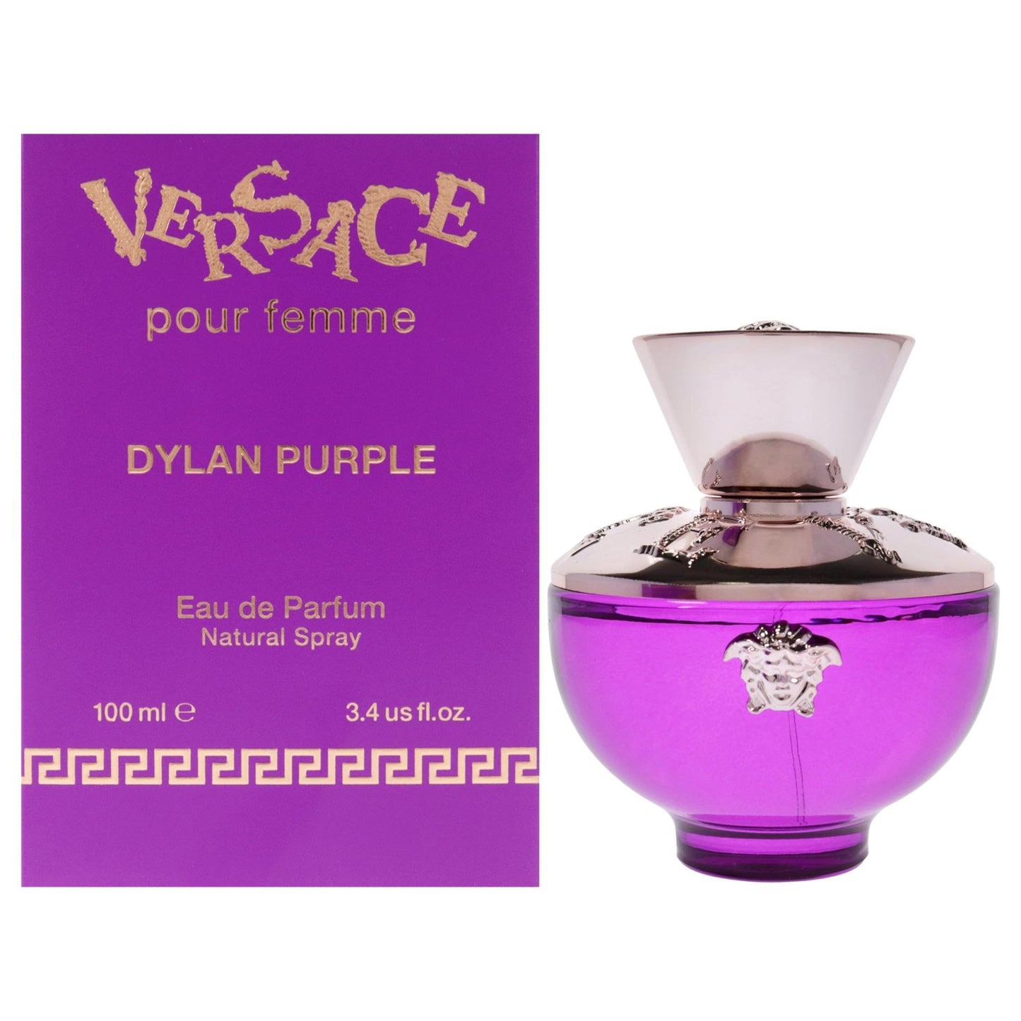 Hot Versace Dylan Purple for Women 3.4 oz Eau de Parfum Spray