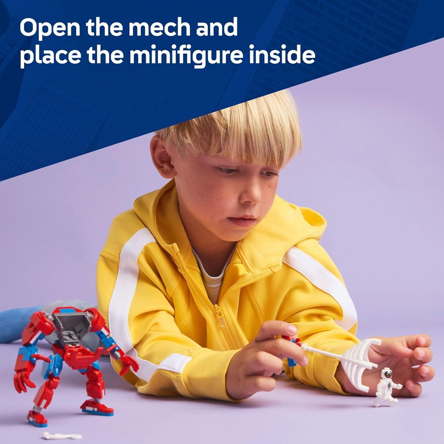 Hot LEGO Marvel Spider-Man Mech vs. Anti-Venom Building Toy Set - Spider-Man Toy for Kids, Boys and Girls, Ages 6+ - Buildable Action Figure - Superhero Gift for Birthday - 76308