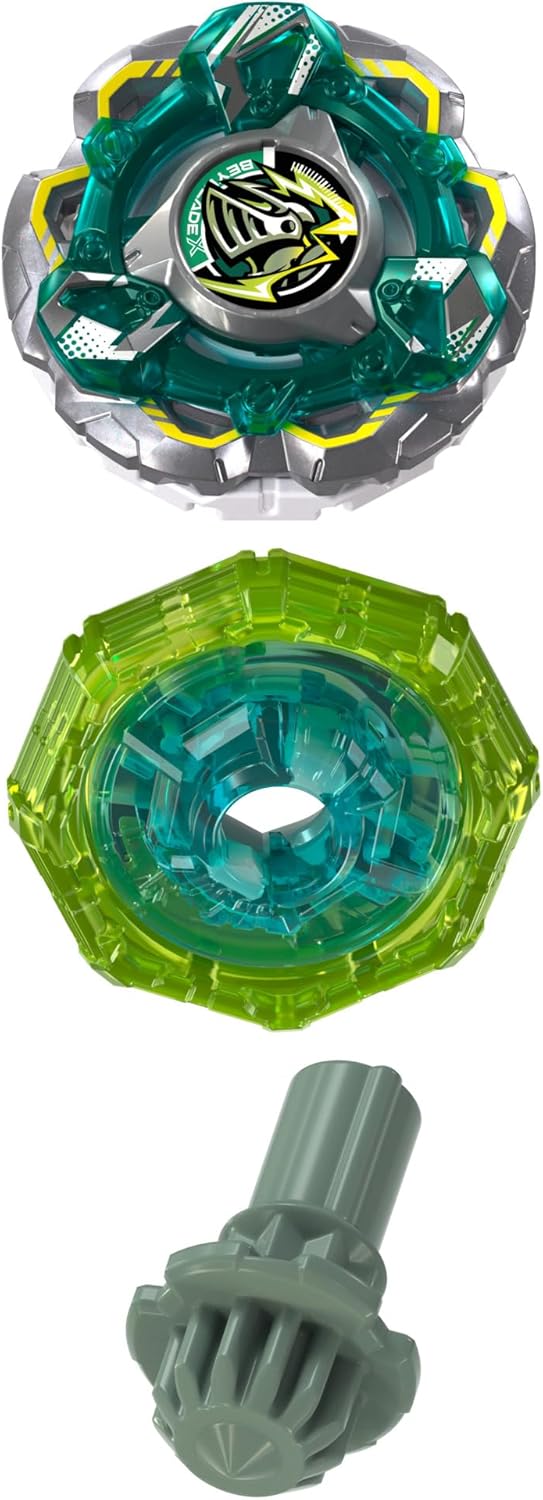 Hot Beyblade X Fortress Knight GV 8-70UN CX Infinity Starter Pack Set, Takara Tomy Defense Type Top and Launcher, Battling Tops Game Toys, Ages 8+