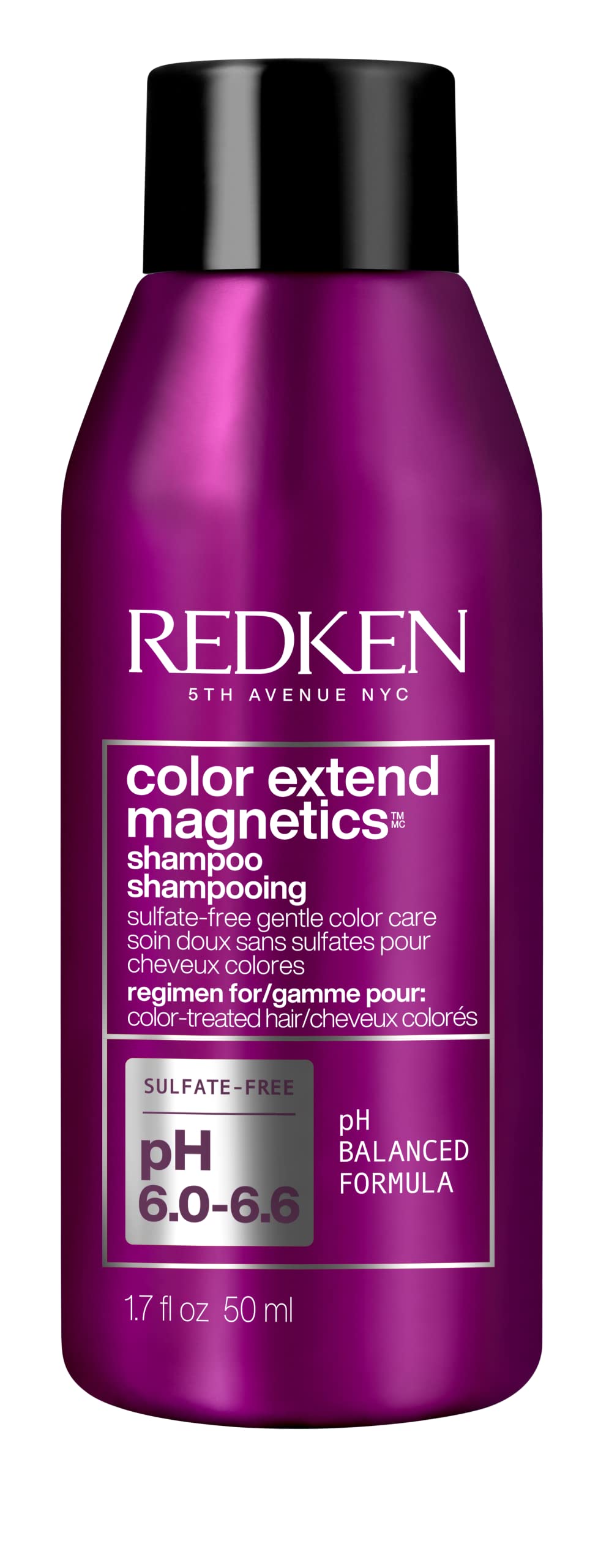 HotRedken Color Extend Magnetics Shampoo For Color-Treated Hair - Gently Cleanses & Protects Color, With Amino Acid, Sulfate-Free Shampoo