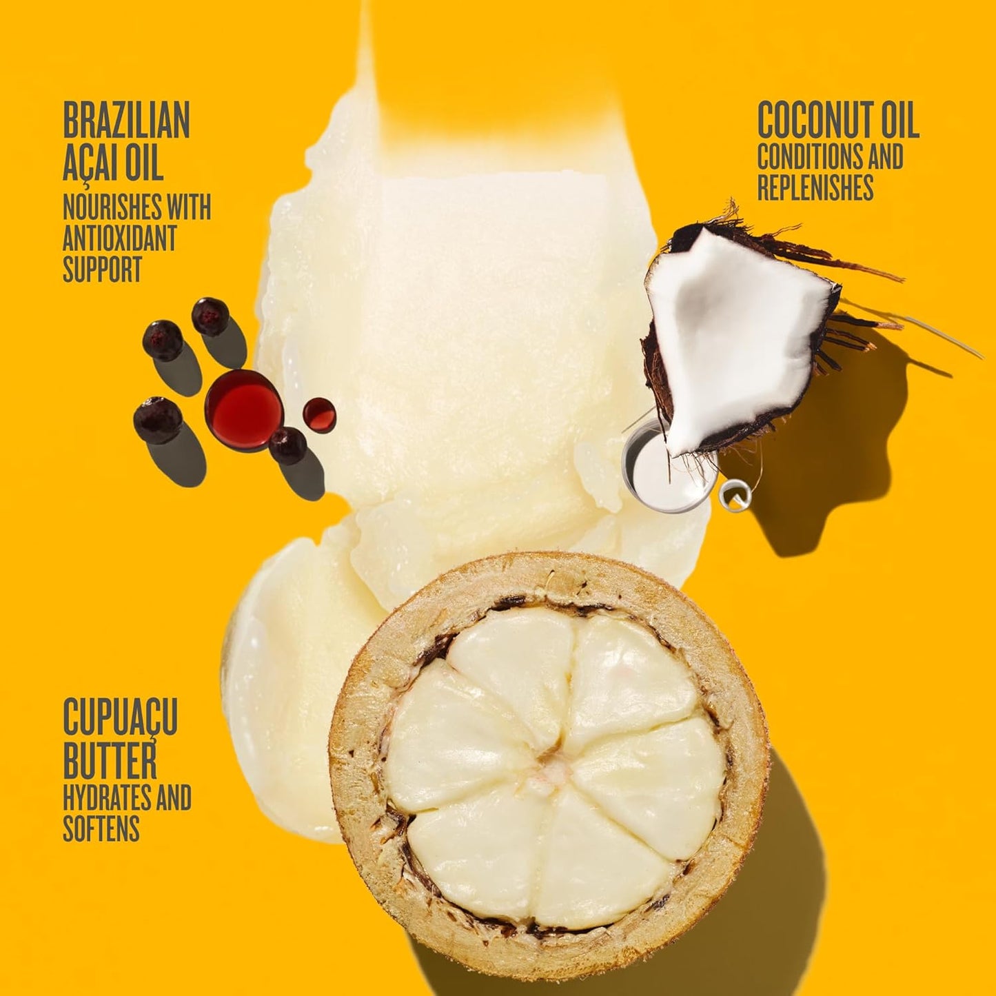 HotSol de Janeiro Brazilian Kiss Hydrating Lip Butter Balm | Vanilla Lip Balm | Vegan Formula