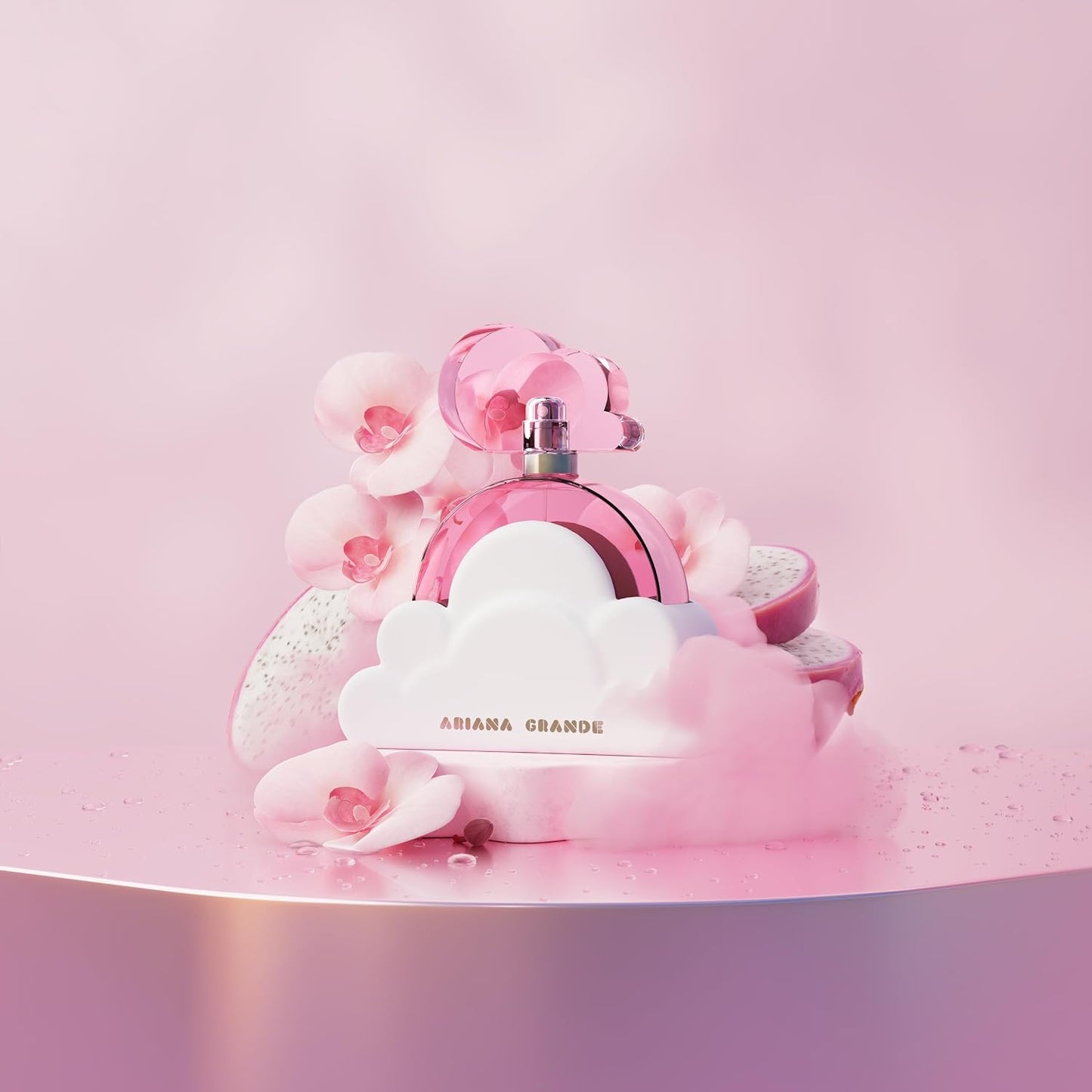 Hot Ariana Grande Cloud Pink Eau de Parfum – Long Lasting Fragrance with Dragon Fruit, Vanilla Orchid, and Amber Woods – Gourmand Musk Women’s Perfume