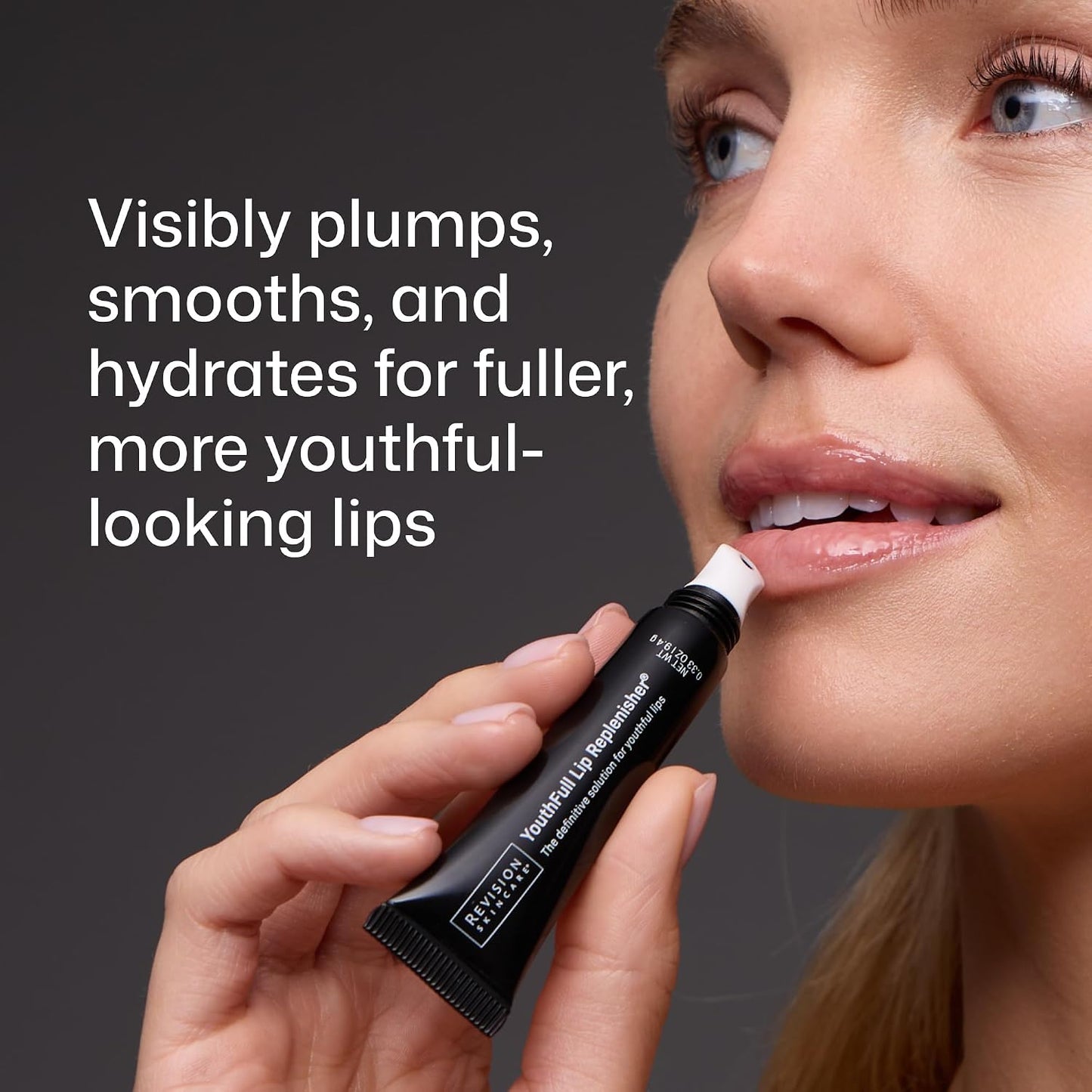 HotRevision Skincare YouthFull Lip Replenisher®, Moisturizing Lip Plumper with Hyaluronic Acid, Volumizing, Plumping and Anti Aging