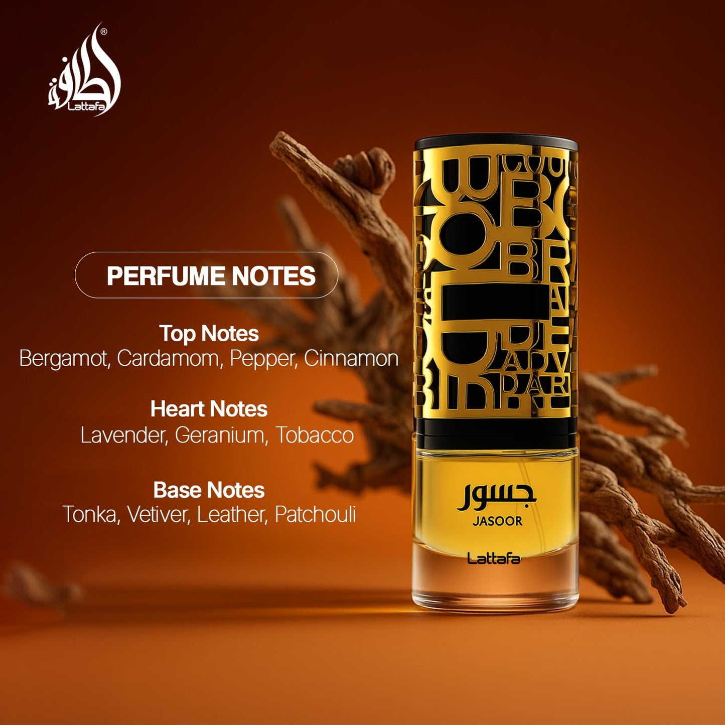 Hot Lattafa Jasoor Eau De Parfum Spray for Men, 3.4 Ounce