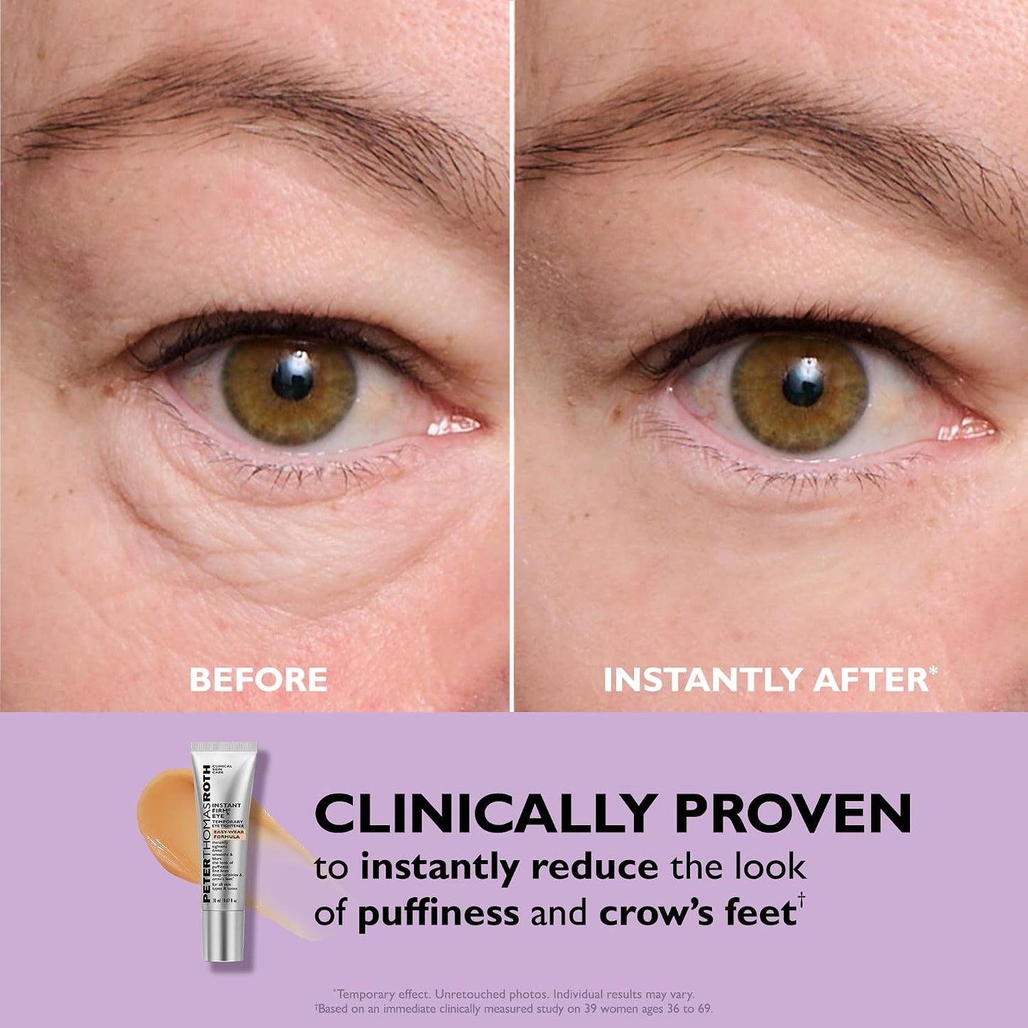 HotPeter Thomas Roth | Instant FIRMx® Eye Temporary Eye Tightener Easy-Wear Formula | For Firming Under-Eye Bags & Wrinkles