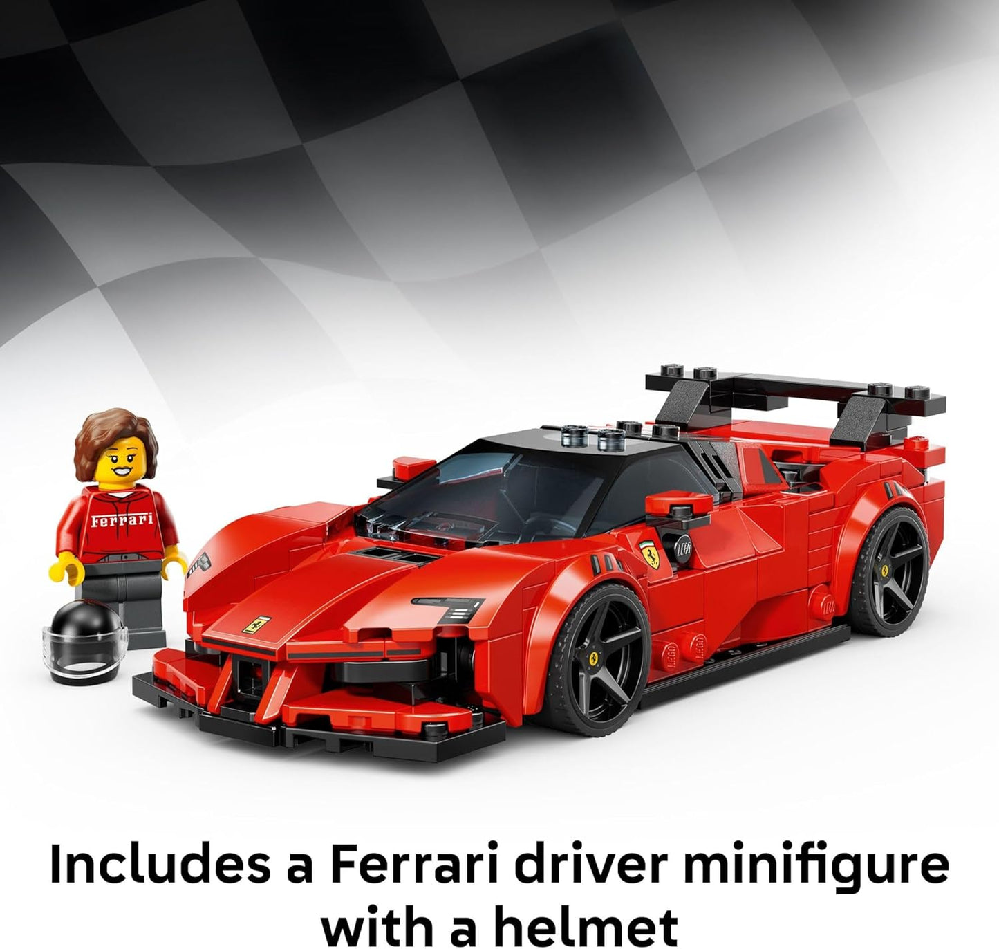 Hot LEGO Speed Champions Ferrari SF90 XX Stradale Sports Car Building Toy for Kids - Building Set W/Ferarri Driver Minifigure for Boys & Girls, Ages 9+ - Gift Idea for Birthdays - 77254