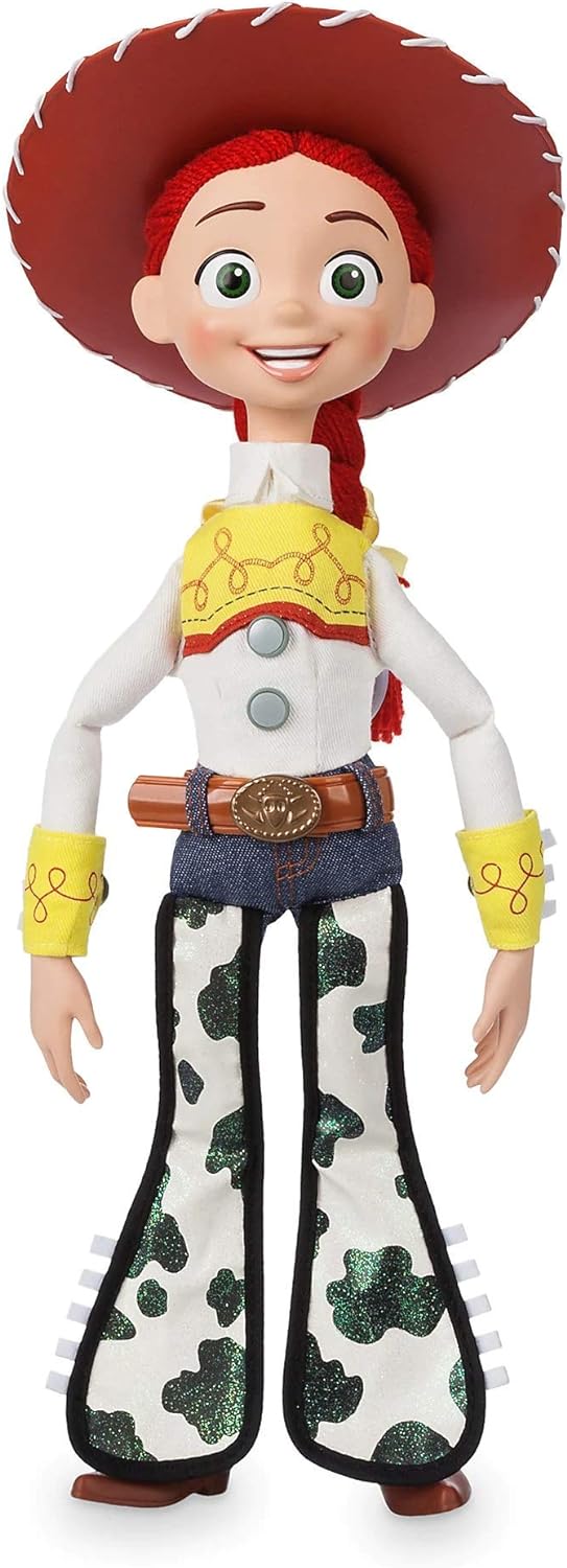 HotDisney Store Official Jessie Interactive Talking Action Figure from Toy Story, Features Sounds and Phrases from The Movies, Interacts with Other Figures and Toys