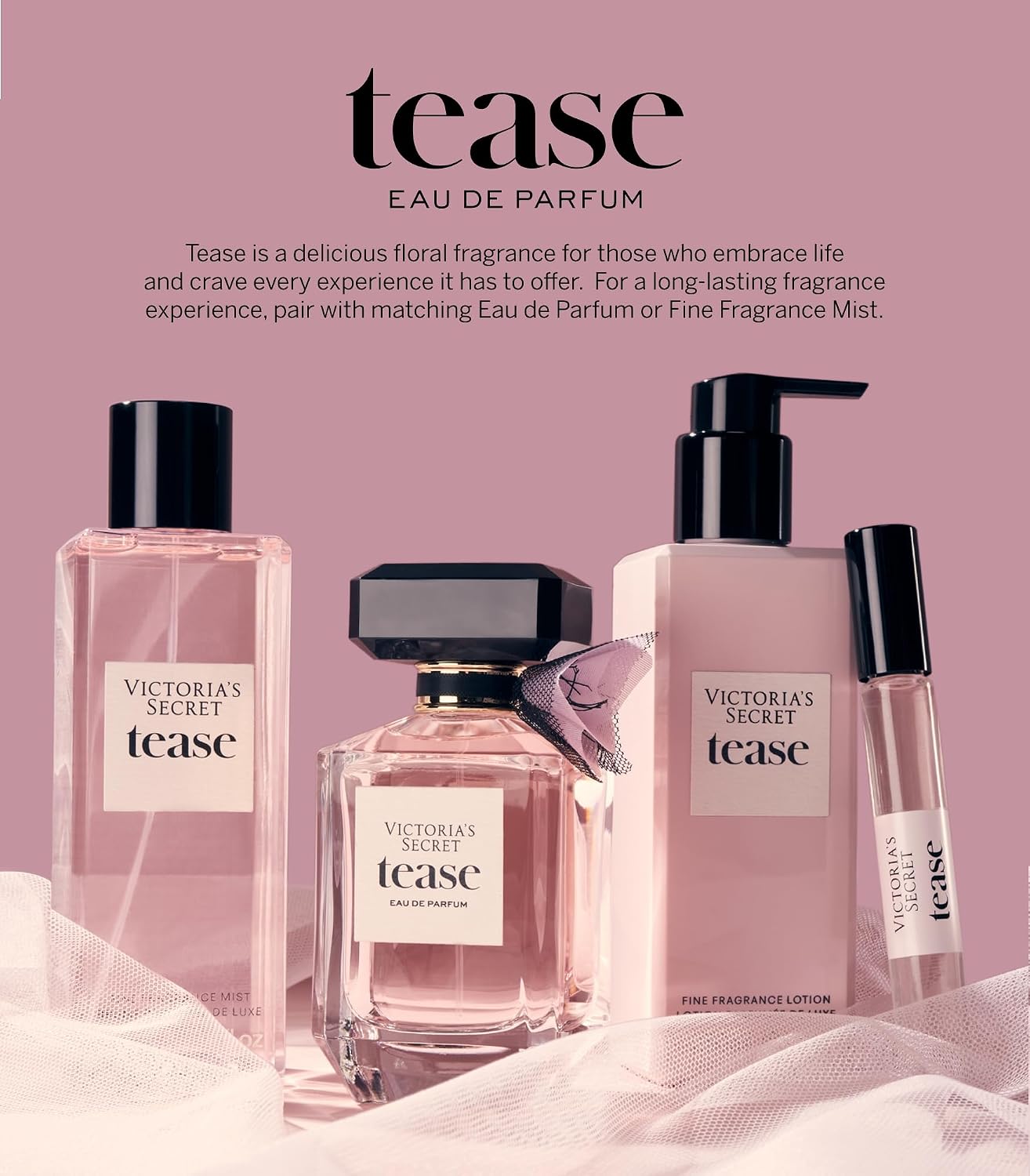 Hot Victoria's Secret Tease Fine Fragrance 8.4oz Mist