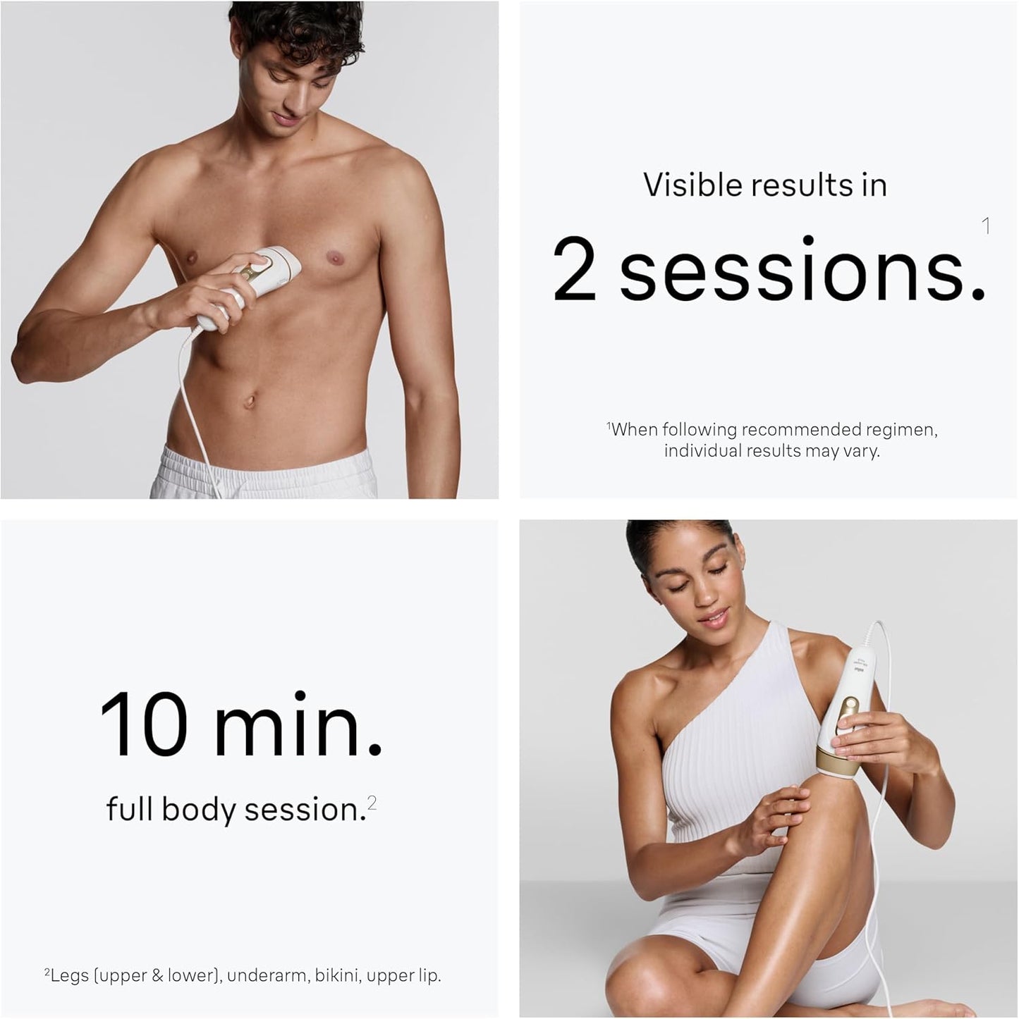 HotBraun IPL, Silk·Expert Pro 5, IPL Hair Removal for Women and Men, Permanent Laser Hair Reduction At-Home, 2 Heads, Pouch, IPL5137