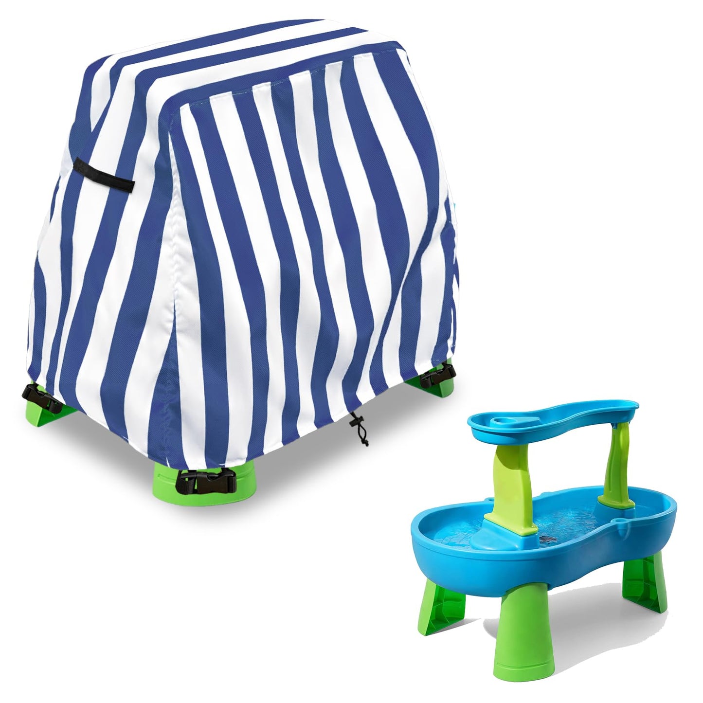 HotKids Water Table Cover Fit Rain Showers Splash Pond Water Table,Waterproof Dust Proof Anti-UV Outdoor Toys Cover-Cover only