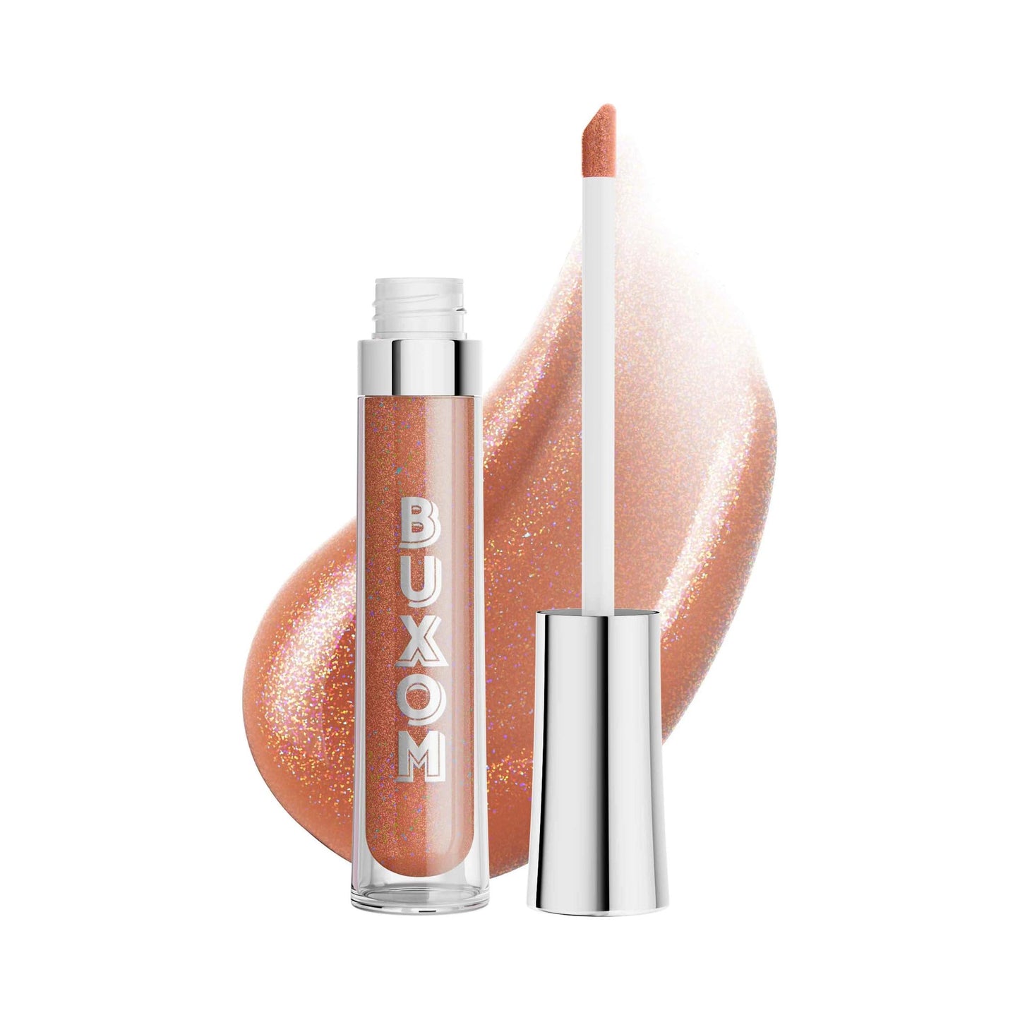 HotBuxom Full-On Plumping Lip Polish, Tinted Lip Plumper Gloss, Plumping Peptides & Vitamin E, High Shine Lip Gloss, Nourishes, Moisturizes & Softens Lips, Vegan